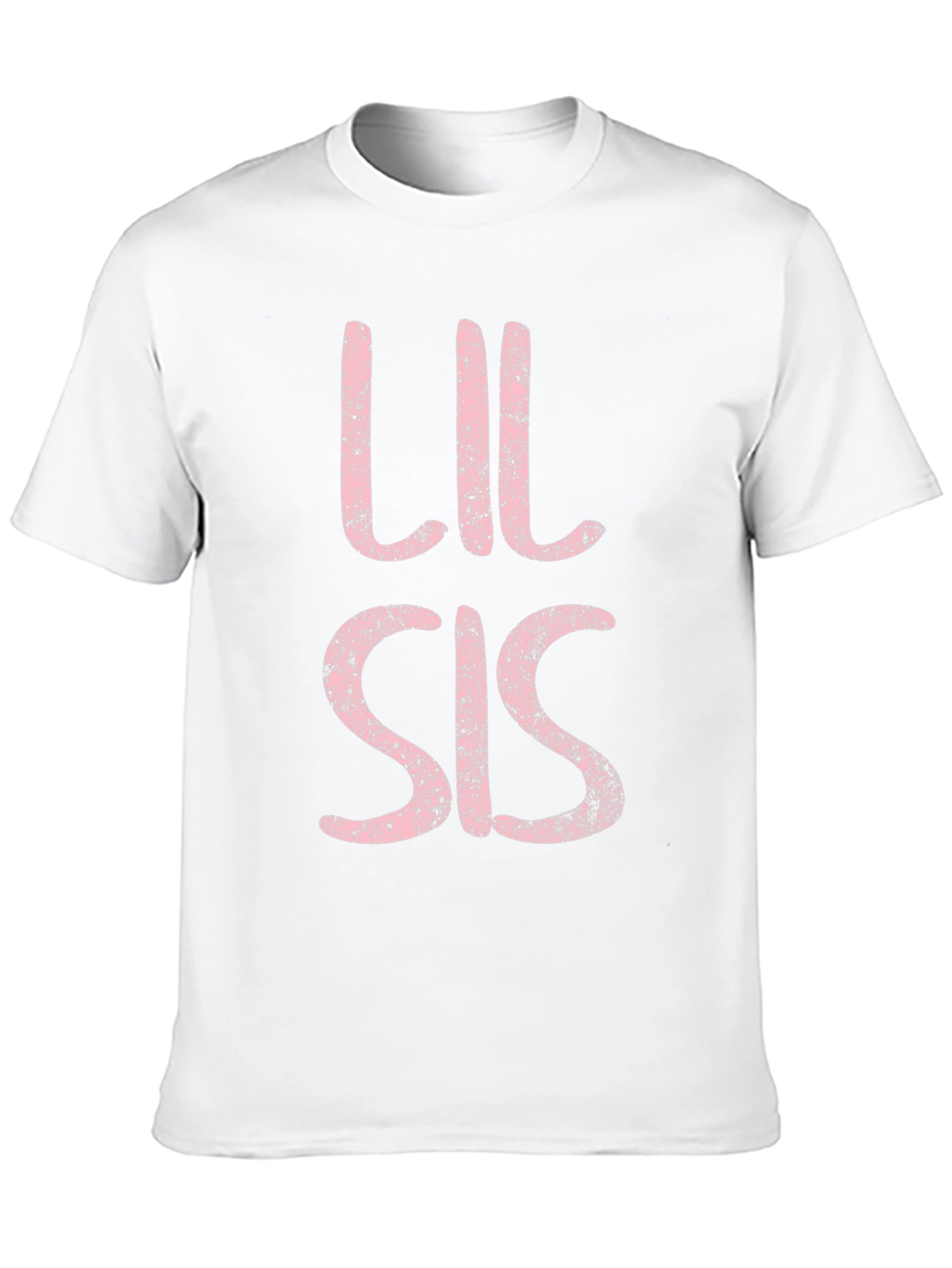 Lil Sis Graphic T-Shirt - Cute Sister Tee