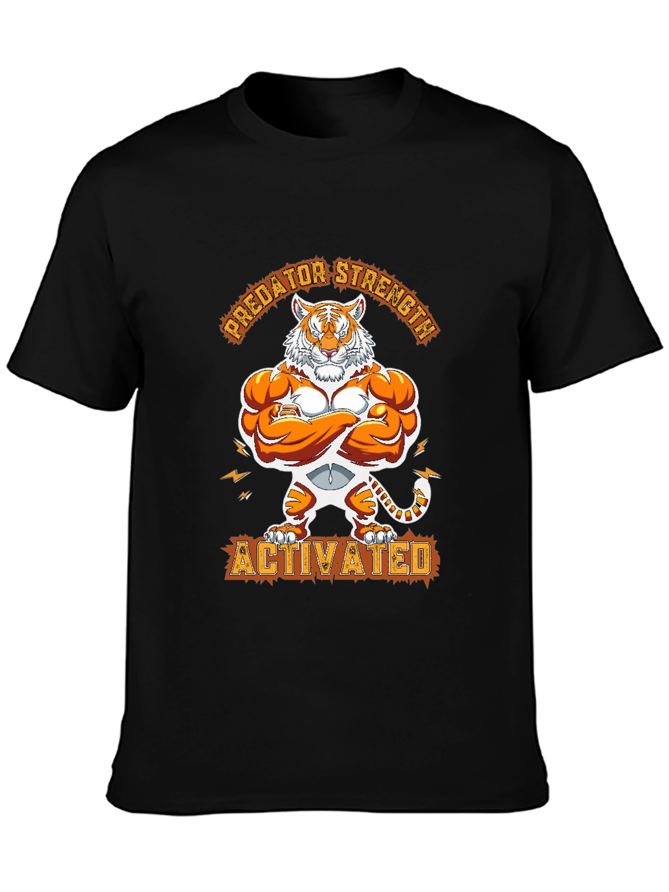 Predator Strength Activated Black T-Shirt