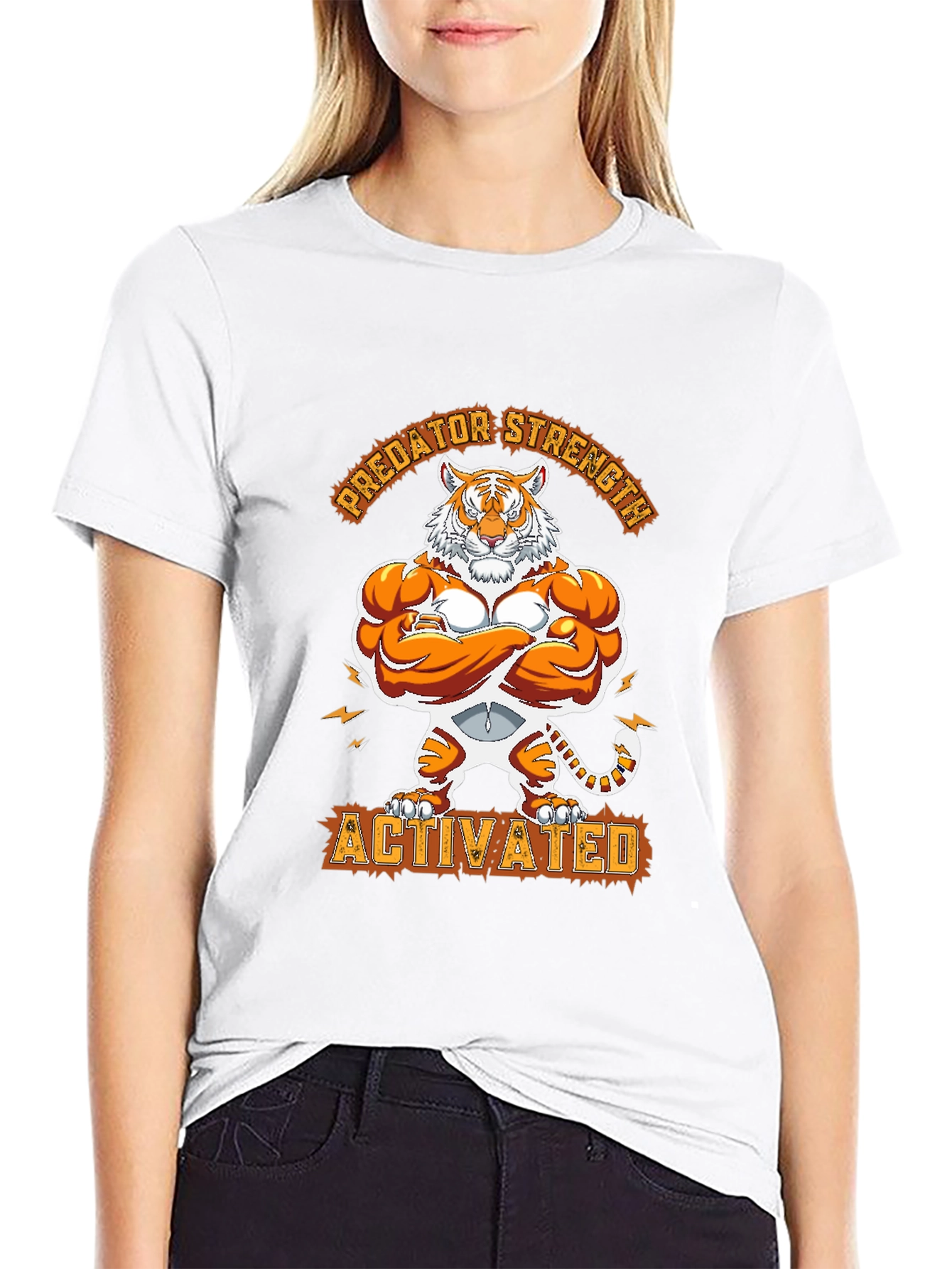 Predator Strength Activated Black T-Shirt