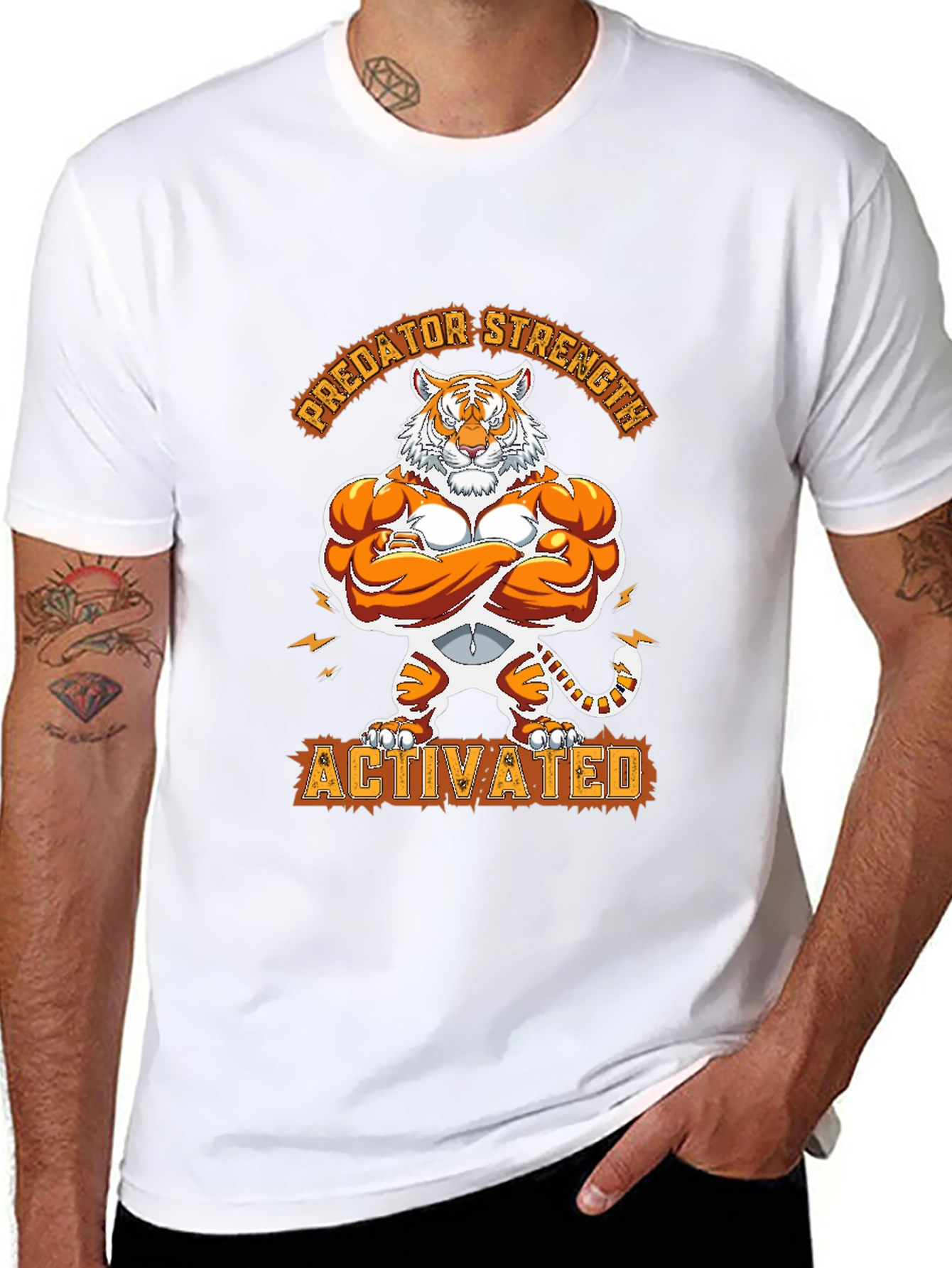 Predator Strength Activated Black T-Shirt