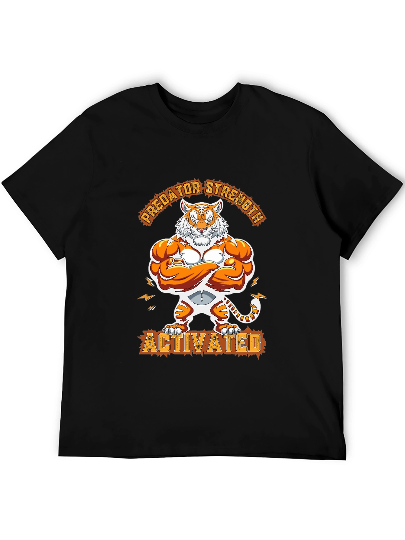 Predator Strength Activated Black T-Shirt