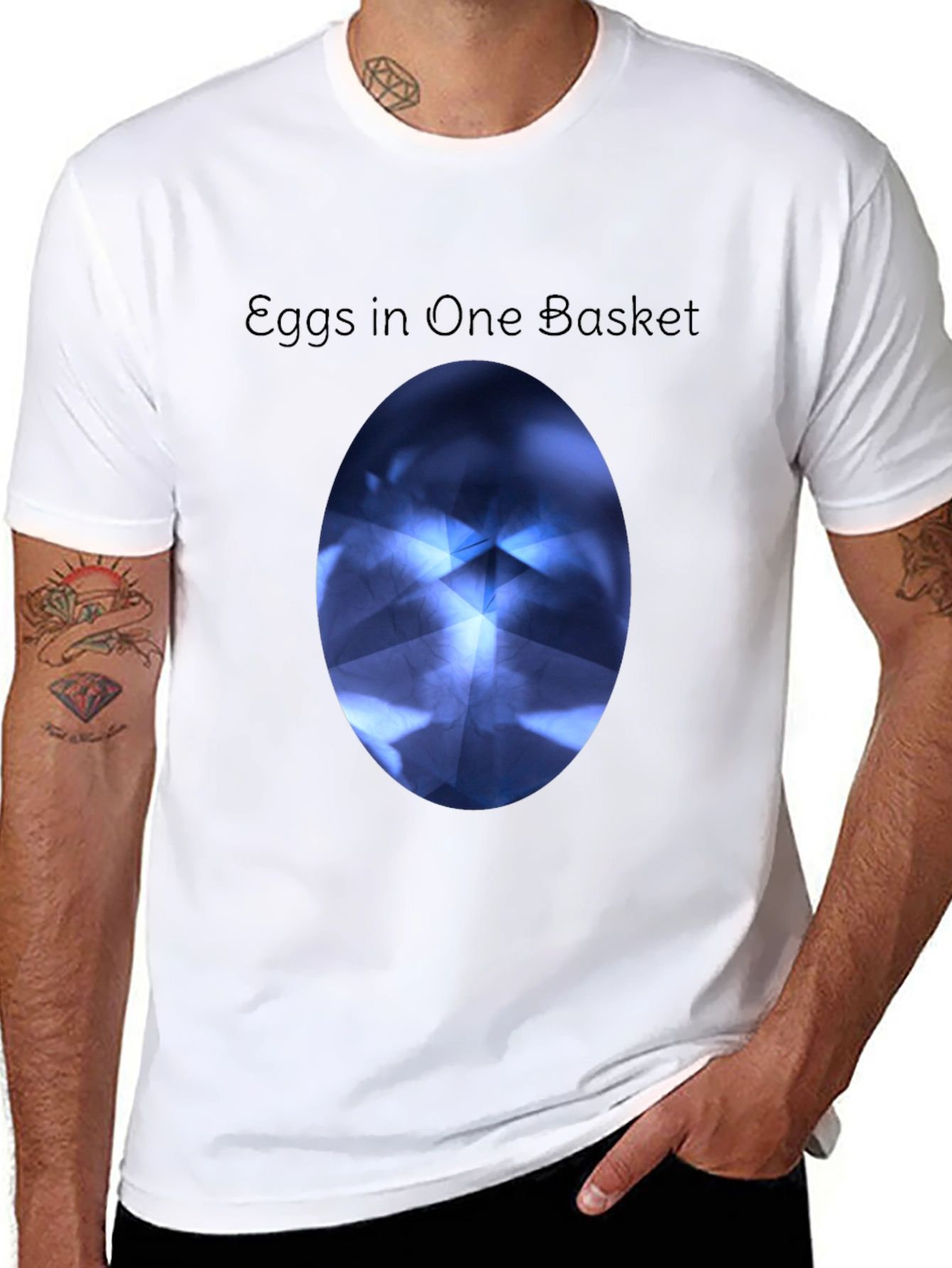 Eggs in One Basket Graphic Tee
