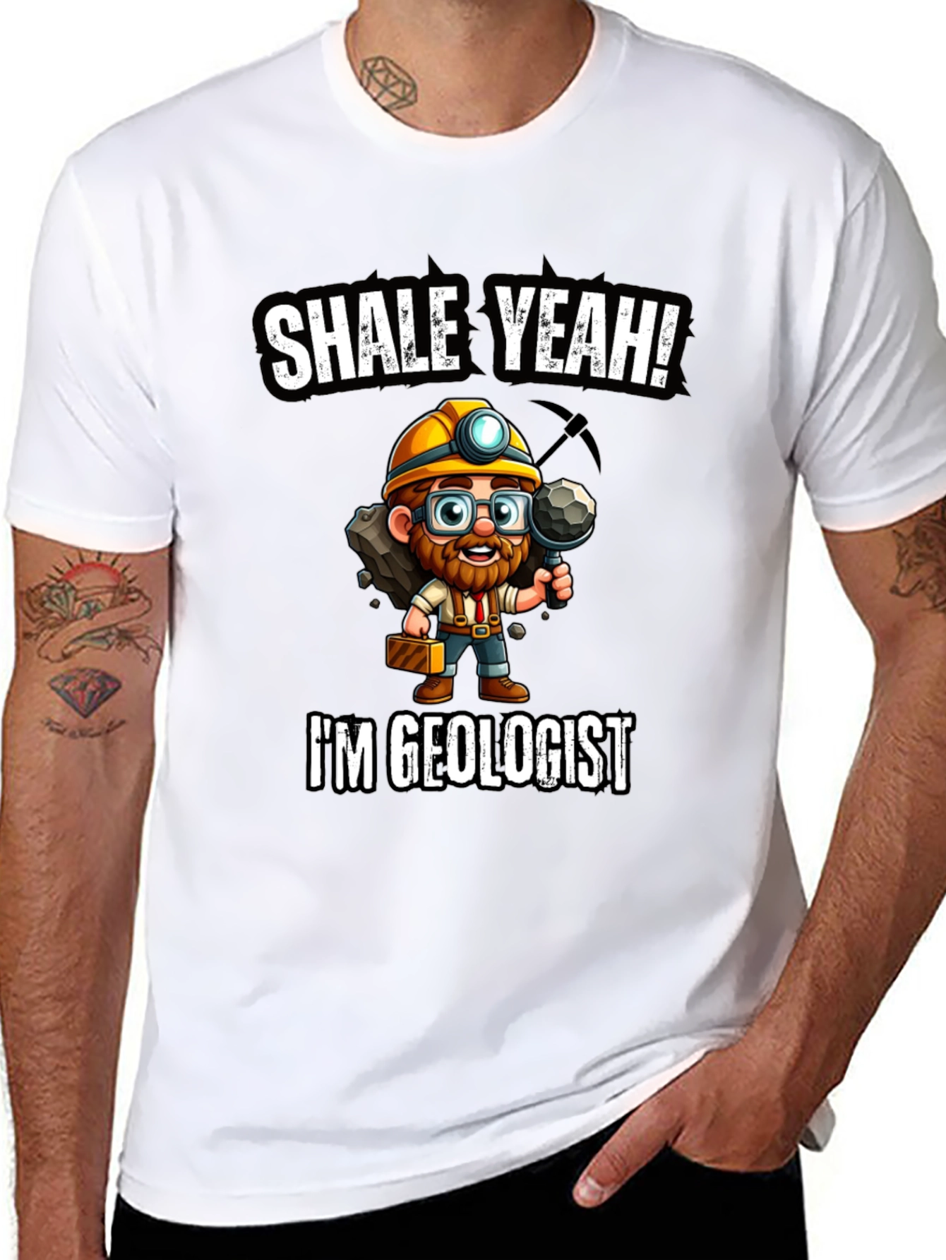 Shale Yeah! Geologist T-Shirt - Mineralogy Humor