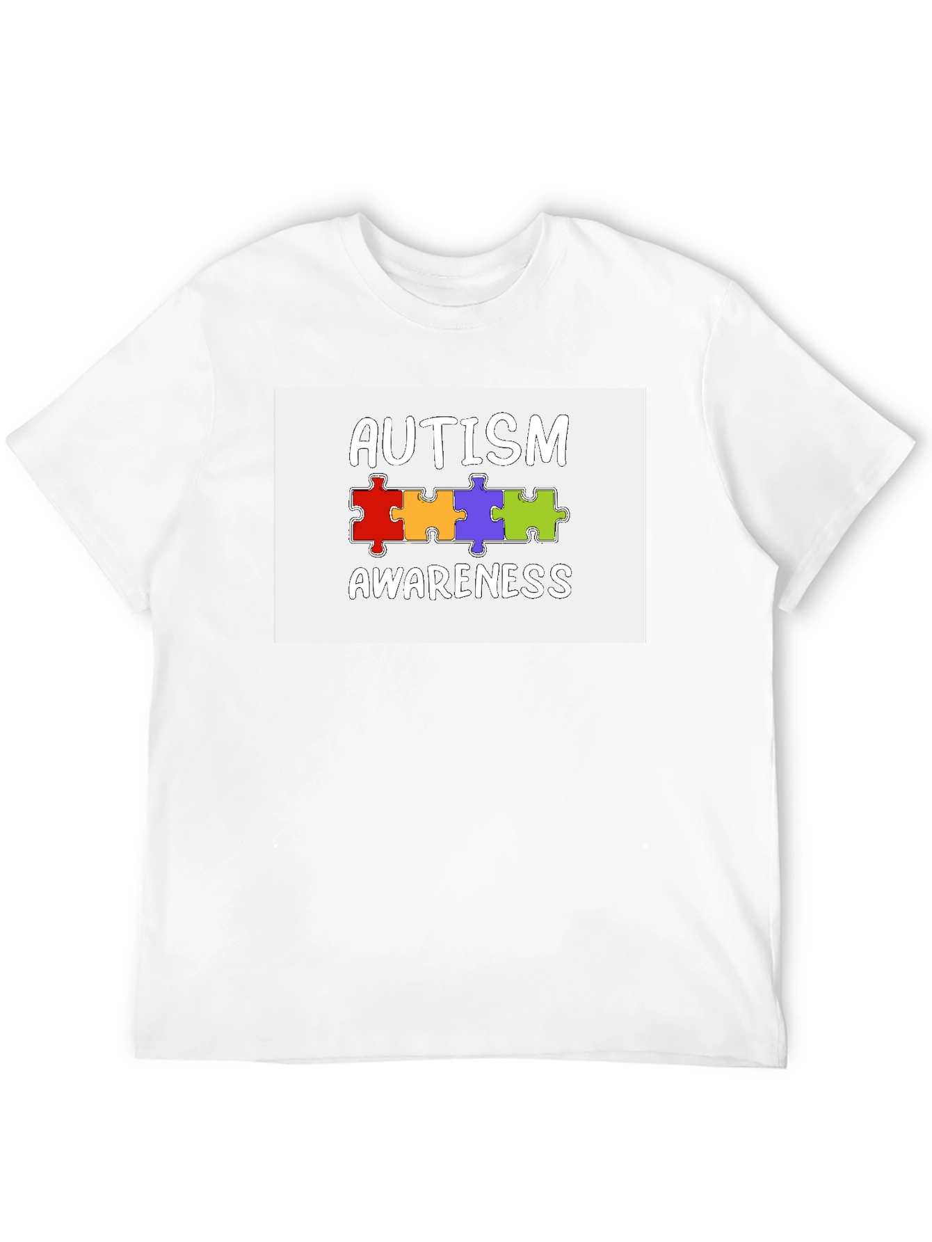 Autism Awareness Puzzle Piece T-Shirt