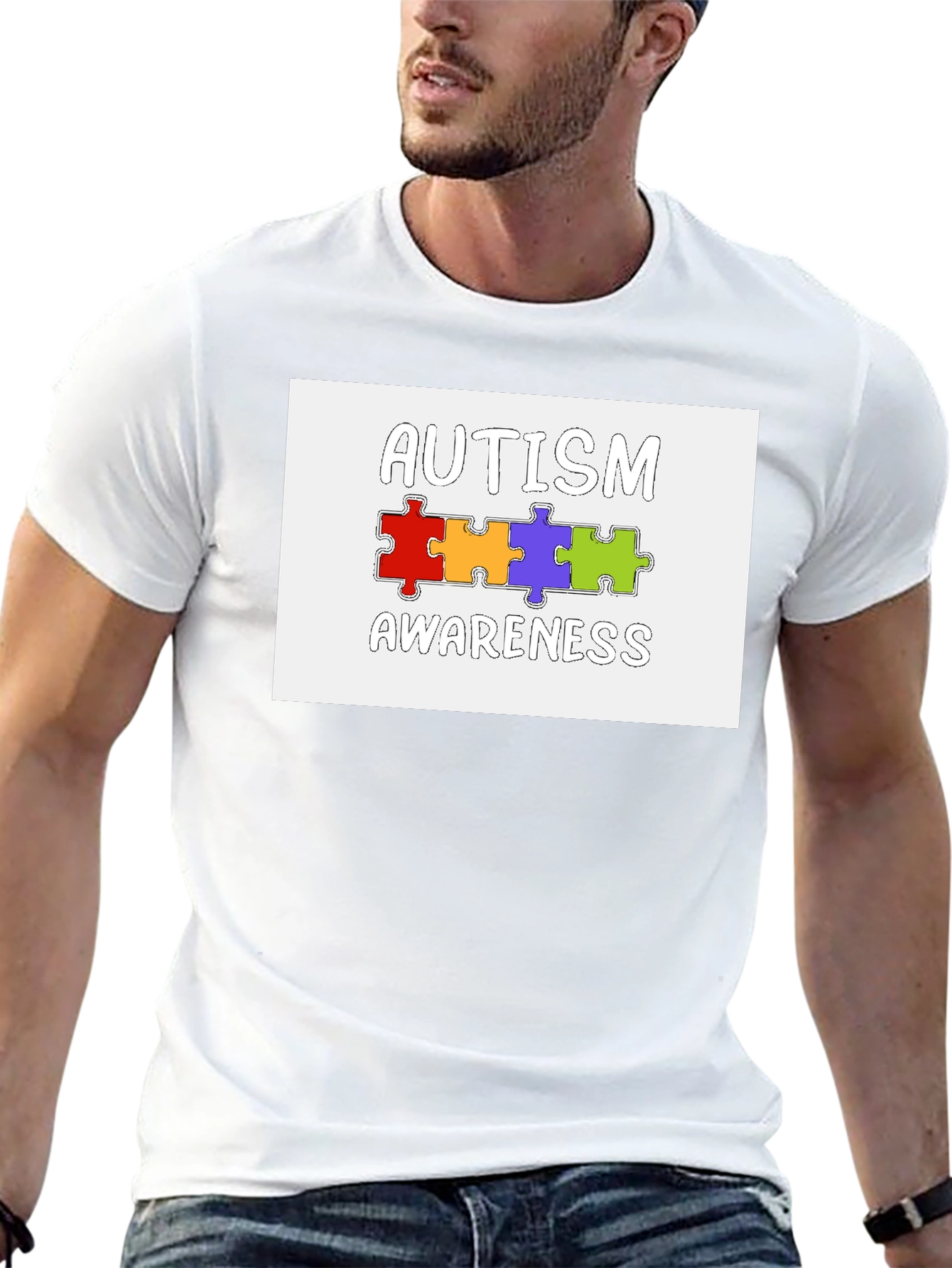 Autism Awareness Puzzle Piece T-Shirt