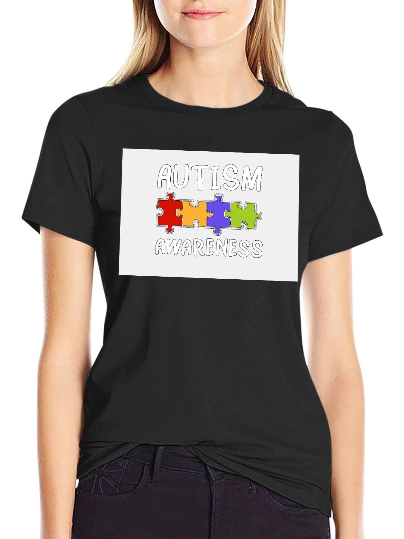 Autism Awareness Puzzle Piece T-Shirt
