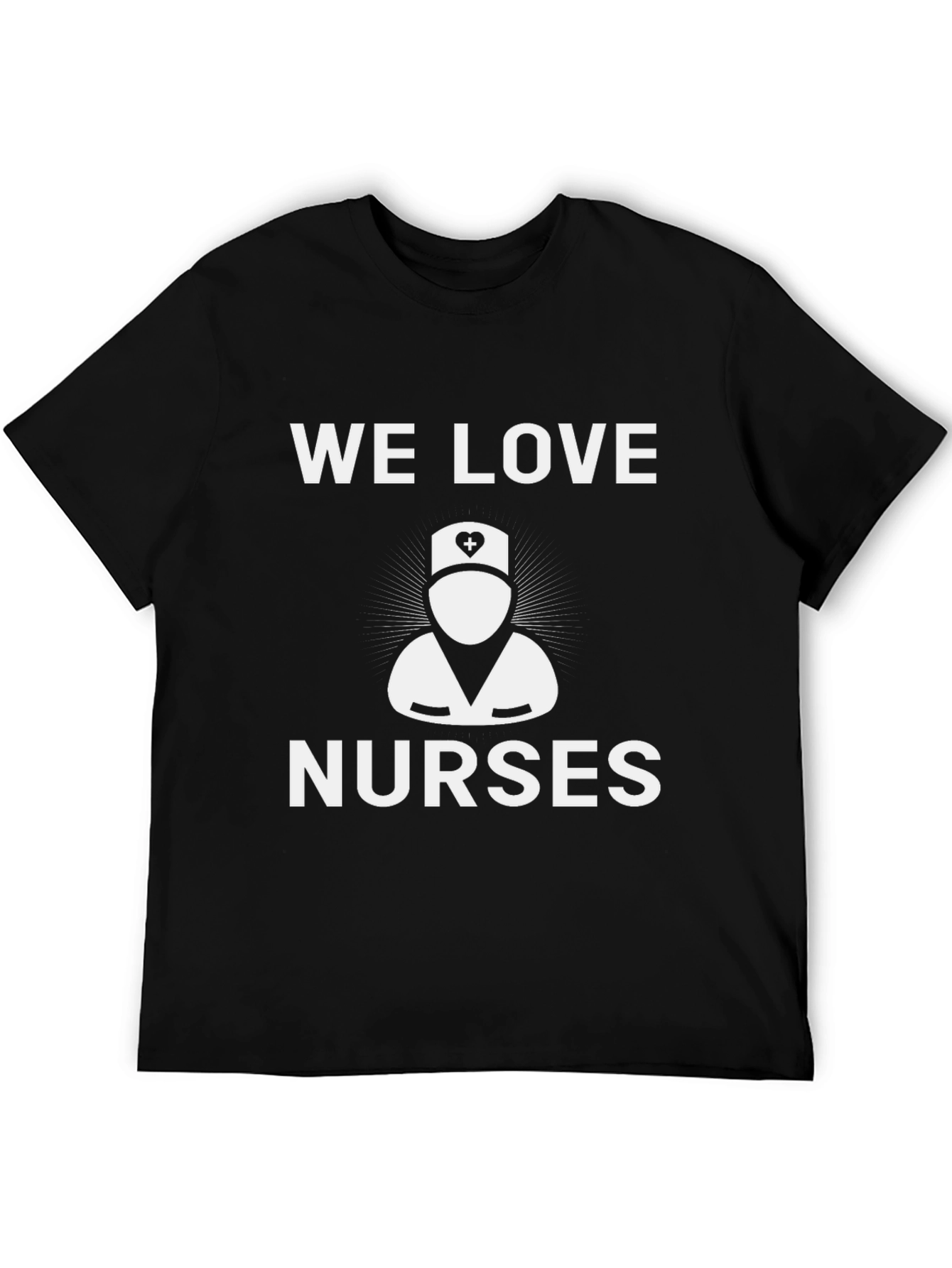We Love Nurses Graphic Tee - Unisex Cotton T-Shirt