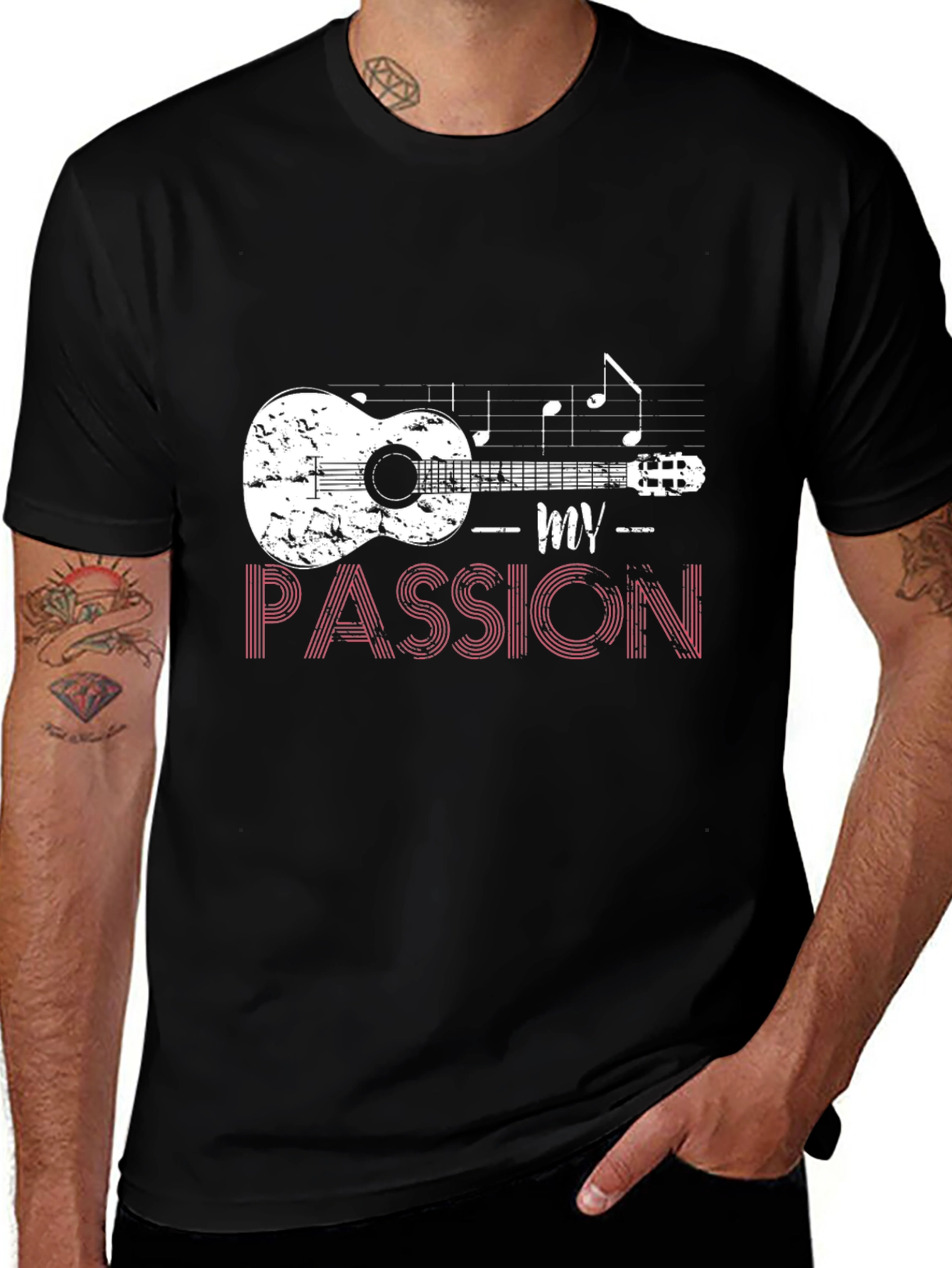My Passion Guitar Graphic T-Shirt
