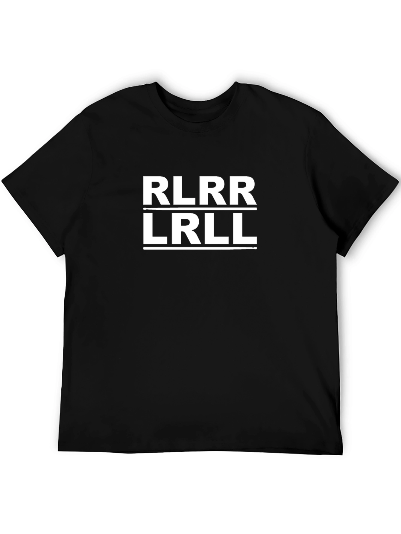 Drummer Rhythm T-Shirt - RLRR LRLL Beat