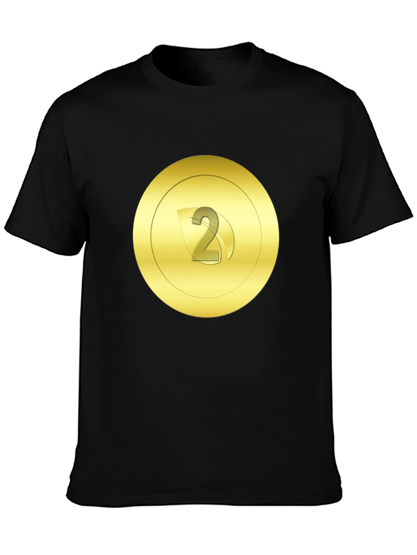 Golden Number 2 Graphic Tee