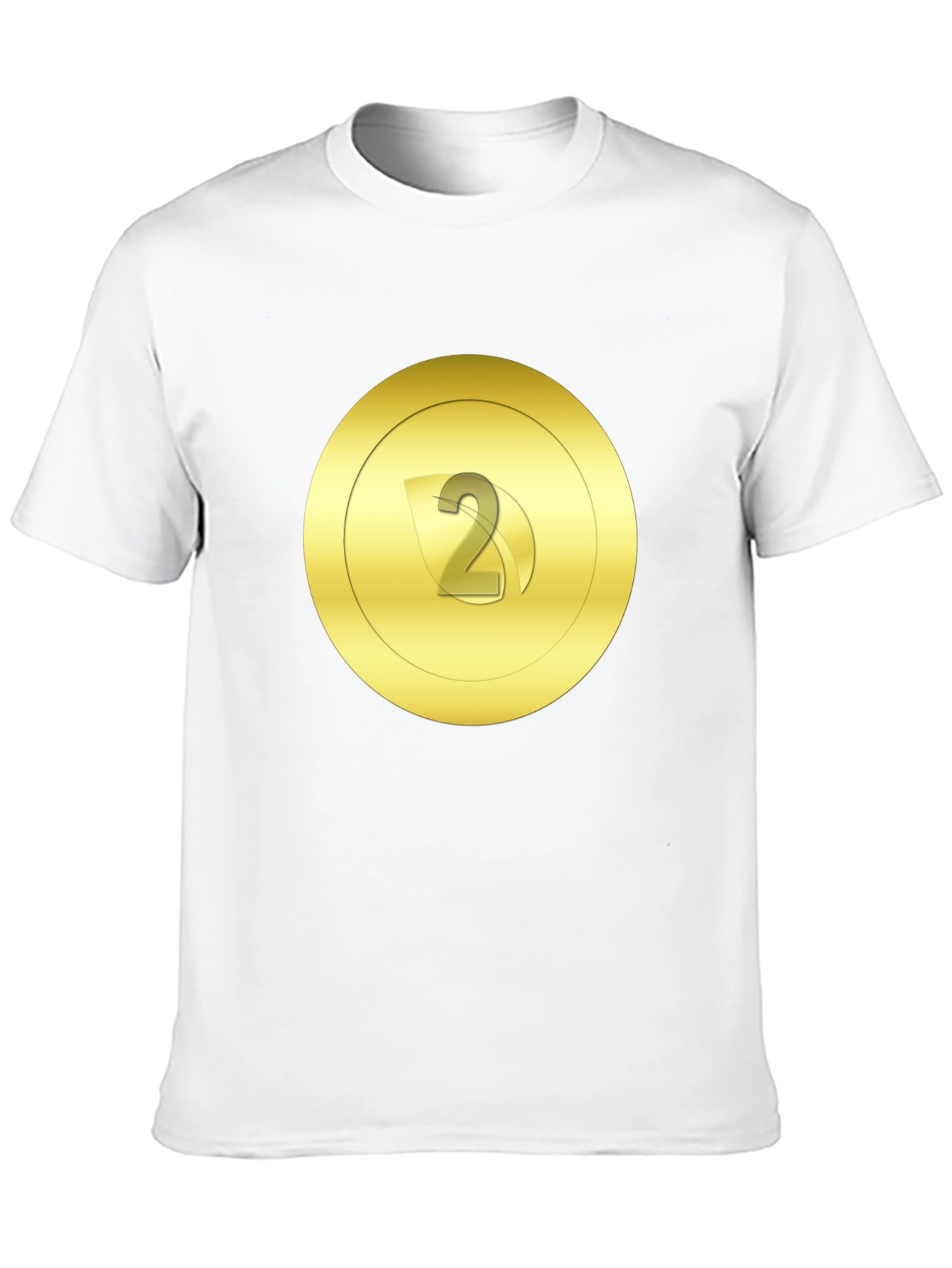 Golden Number 2 Graphic Tee