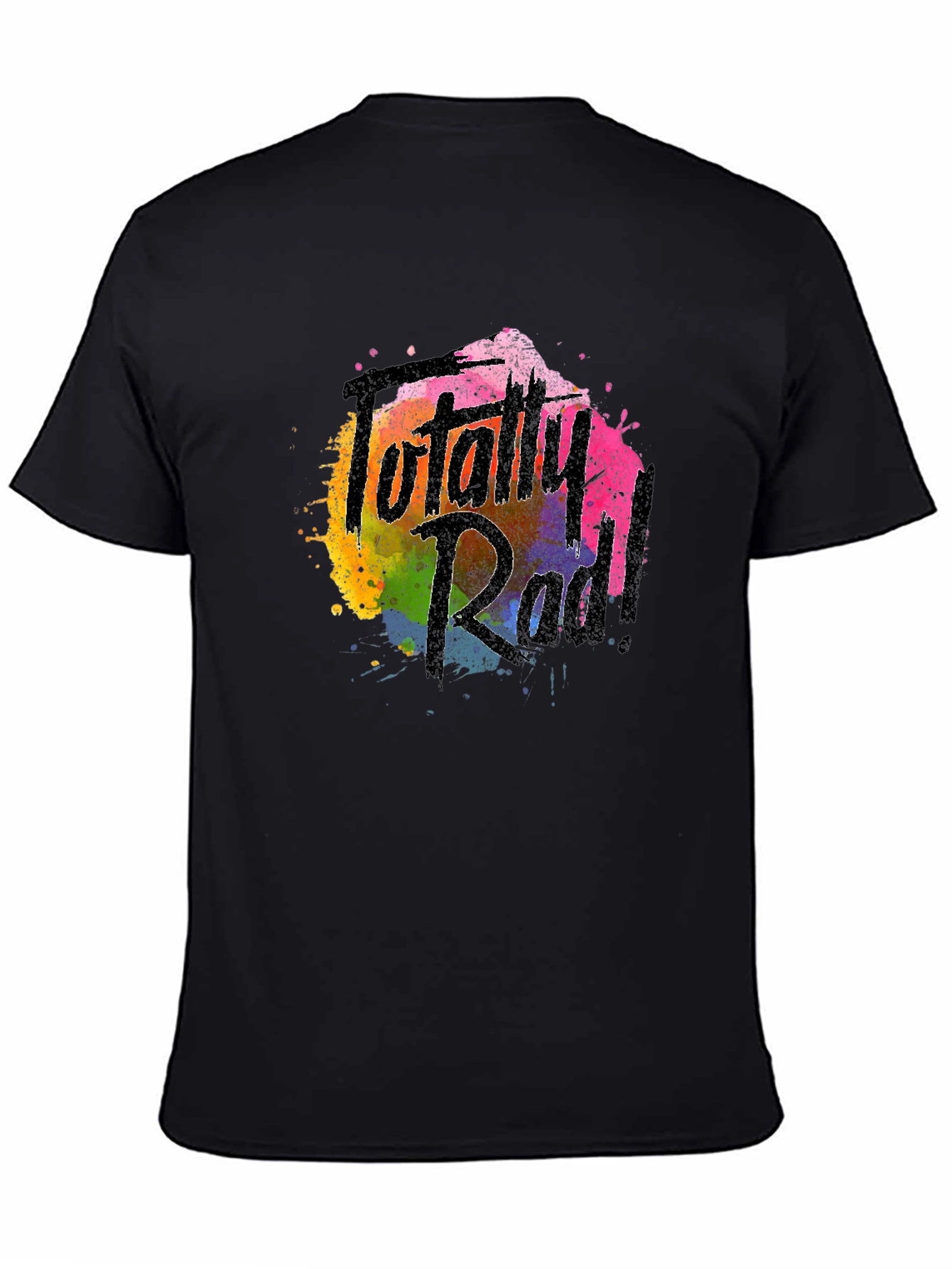 Totally Rad Graphic Print Crewneck T-Shirt