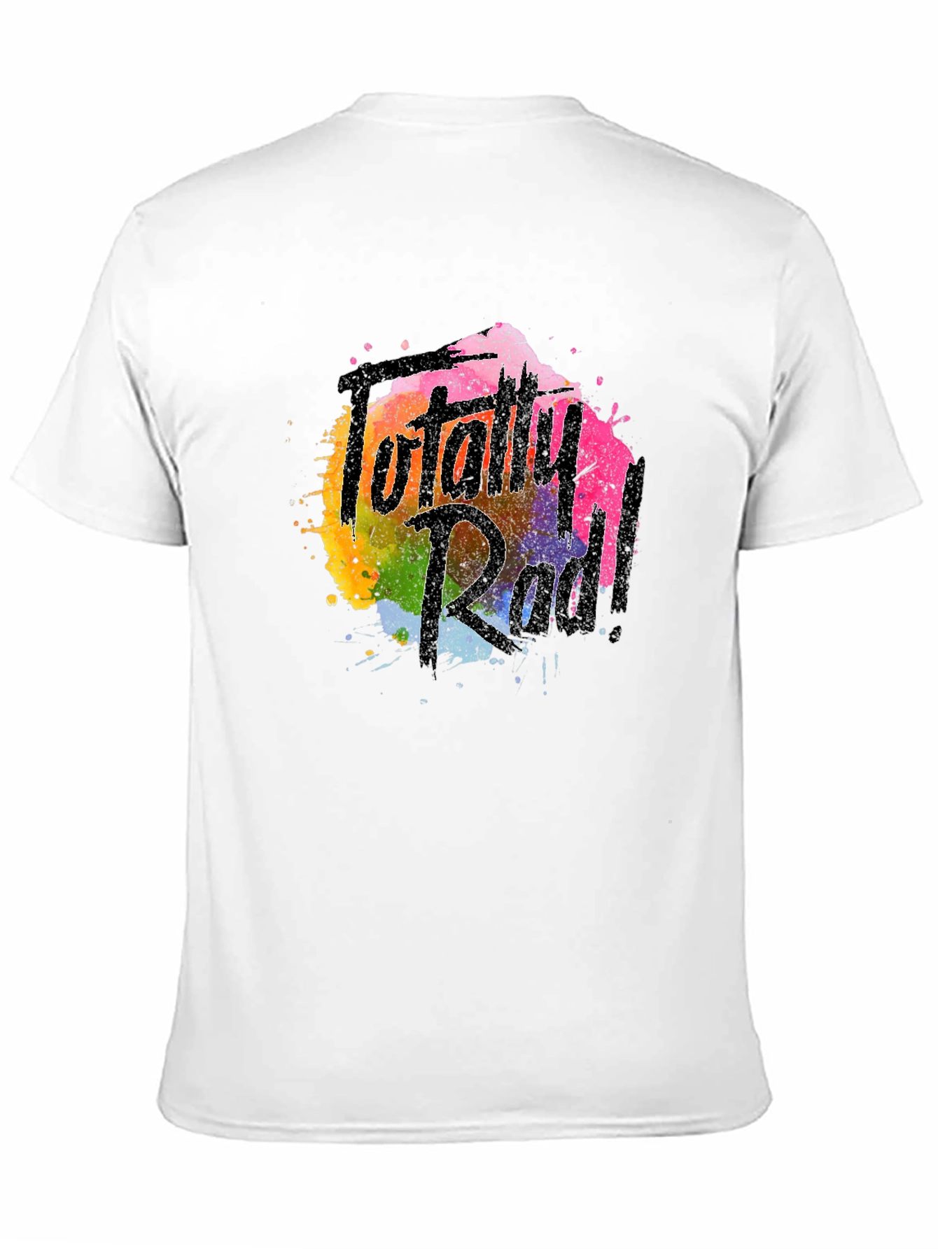 Totally Rad Graphic Print Crewneck T-Shirt