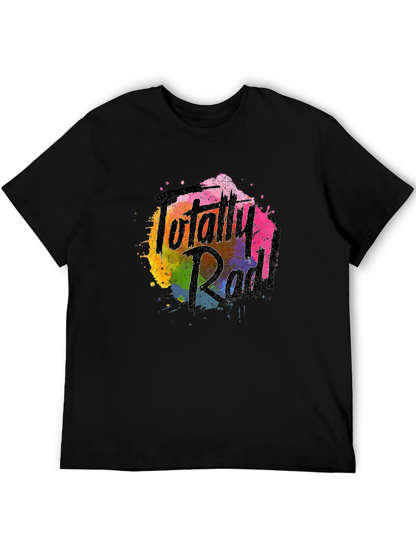 Totally Rad Graphic Print Crewneck T-Shirt