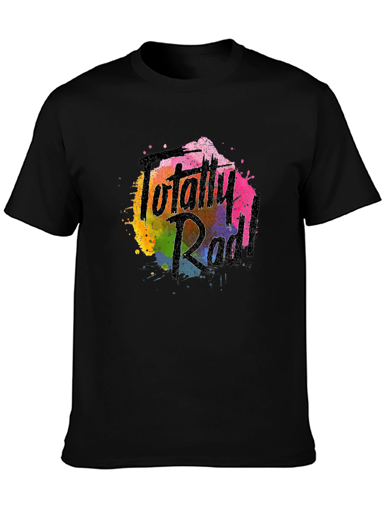 Totally Rad Graphic Print Crewneck T-Shirt