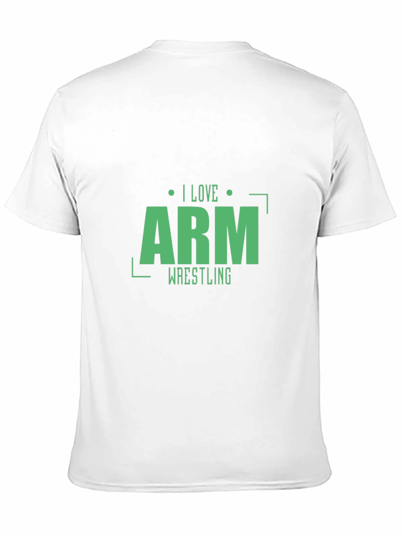 I Love Arm Wrestling T-Shirt - Black Stylish Design
