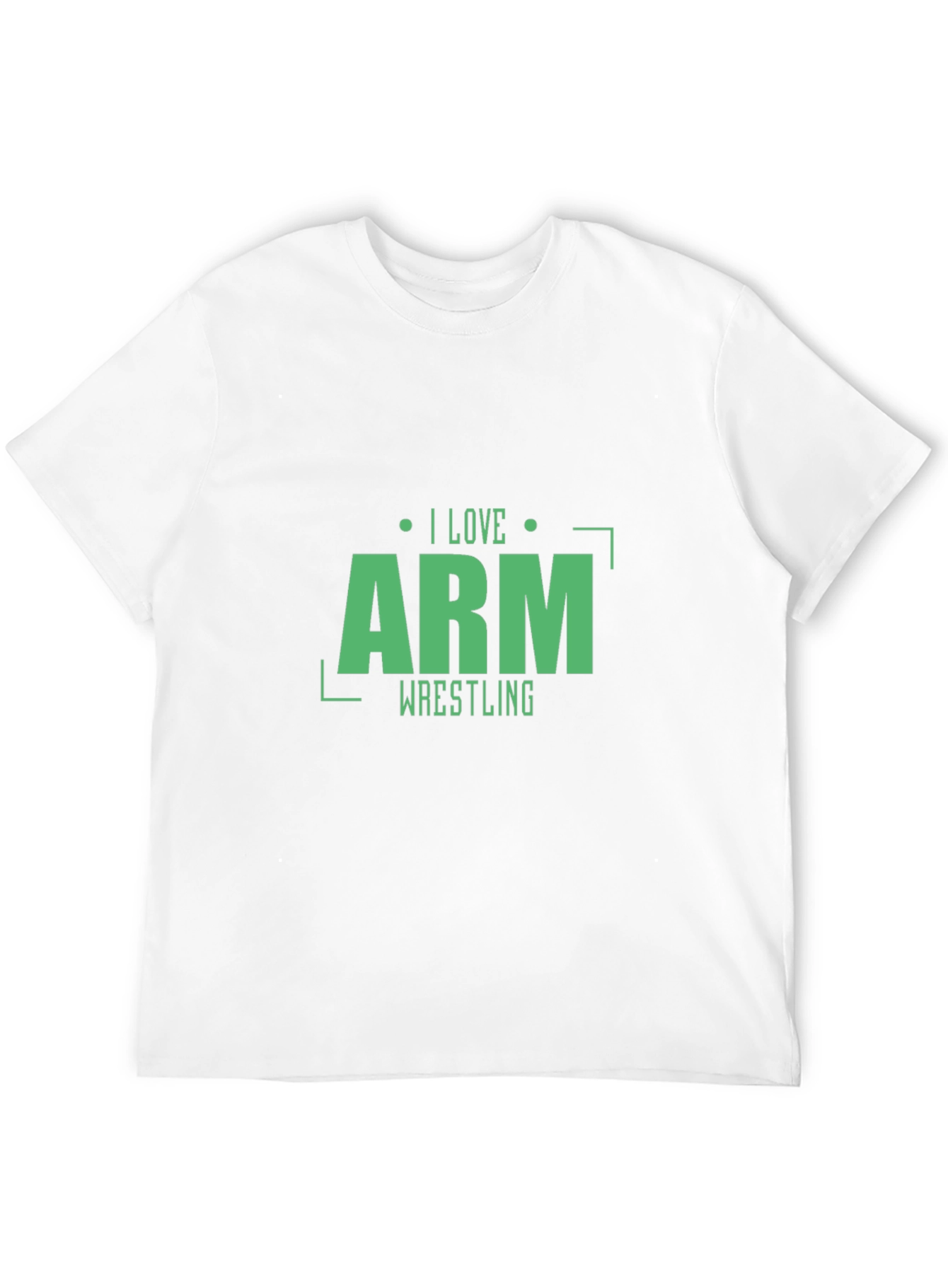 I Love Arm Wrestling T-Shirt - Black Stylish Design