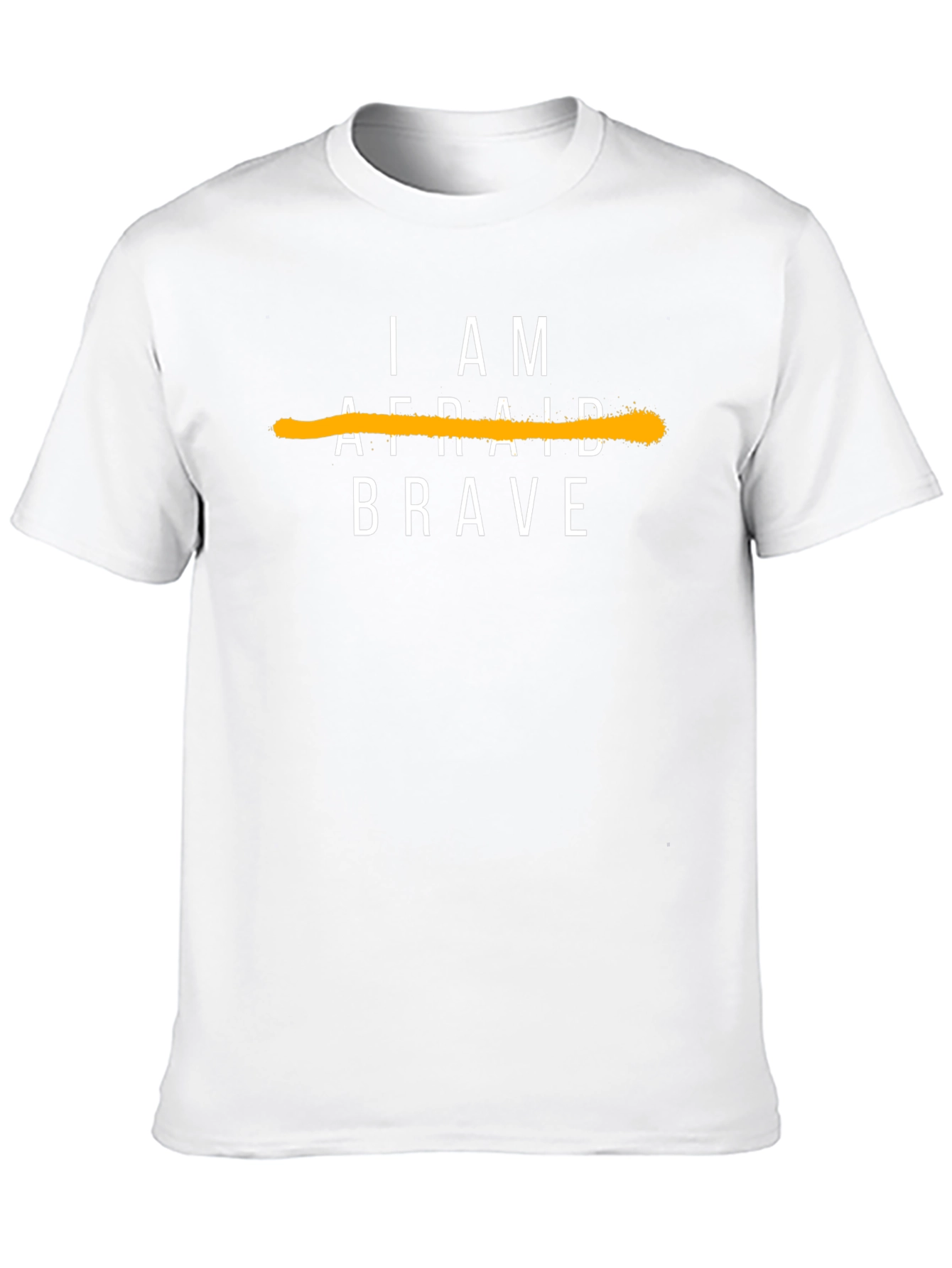 I AM BRAVE Graphic Tee - Motivational T-Shirt