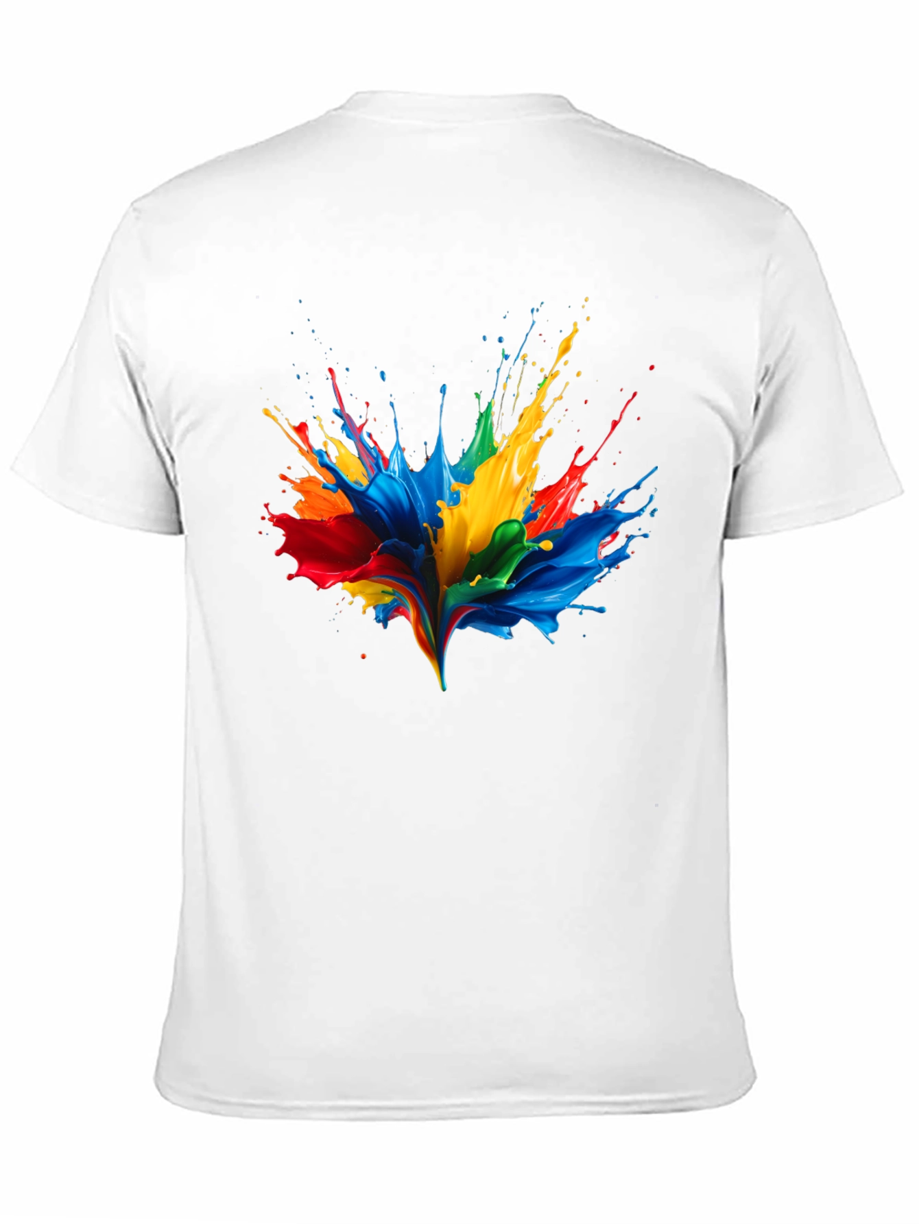 Colorful Paint Splatter T-Shirt