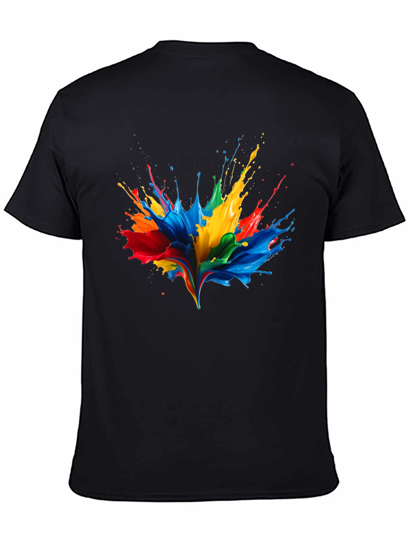 Colorful Paint Splatter T-Shirt
