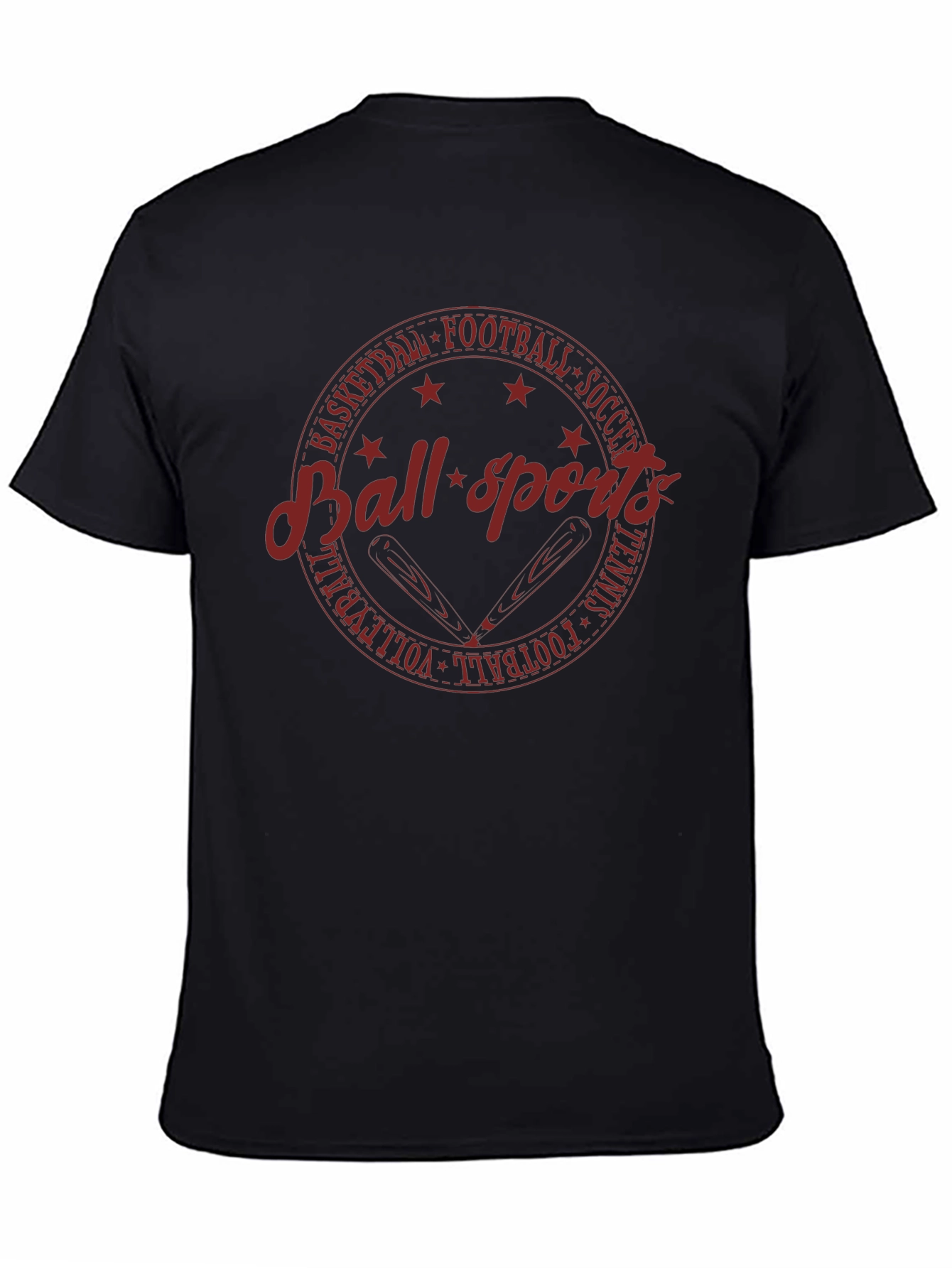 Ball Sports T-Shirt - Graphic Print Tee