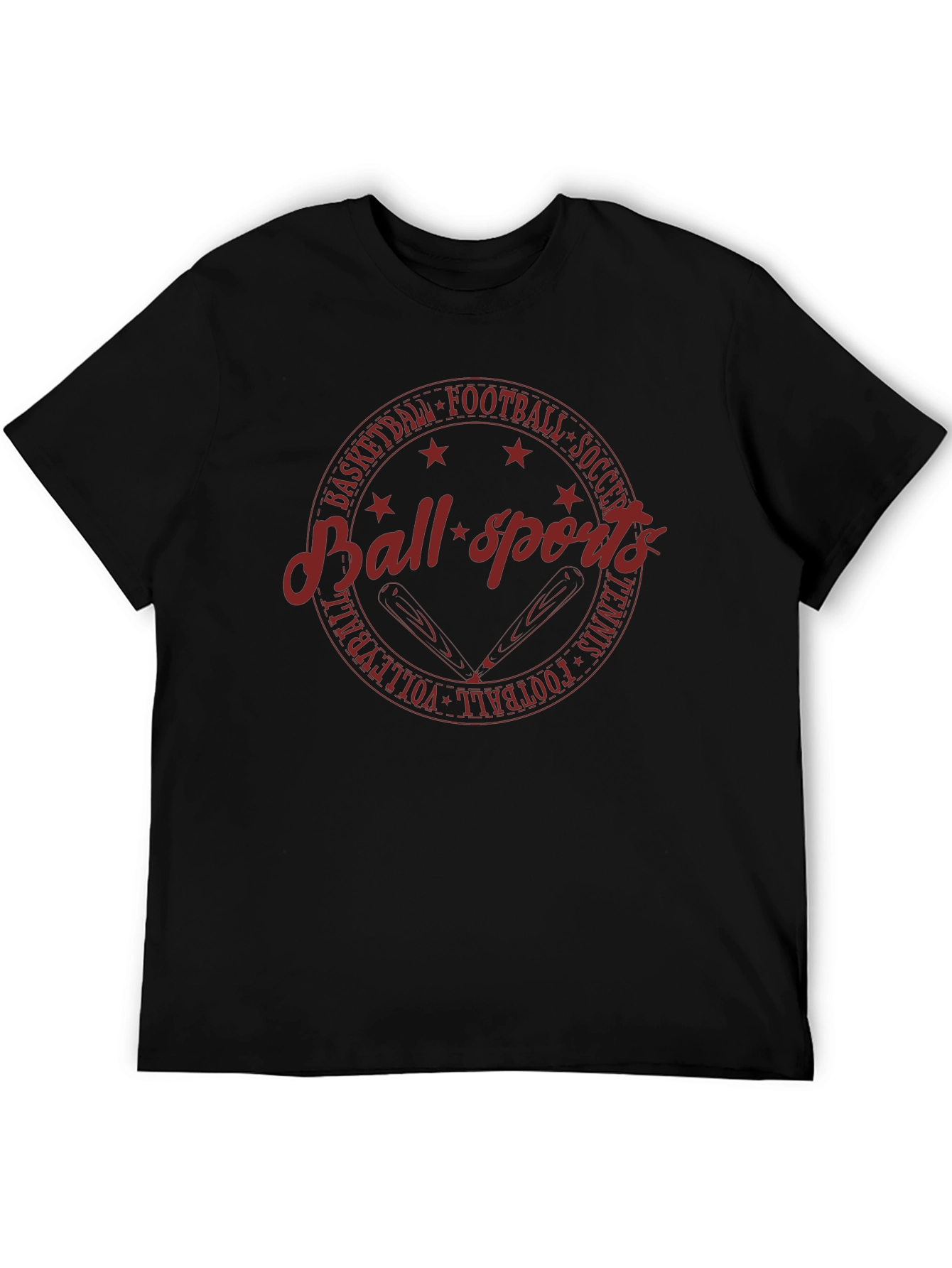 Ball Sports T-Shirt - Graphic Print Tee
