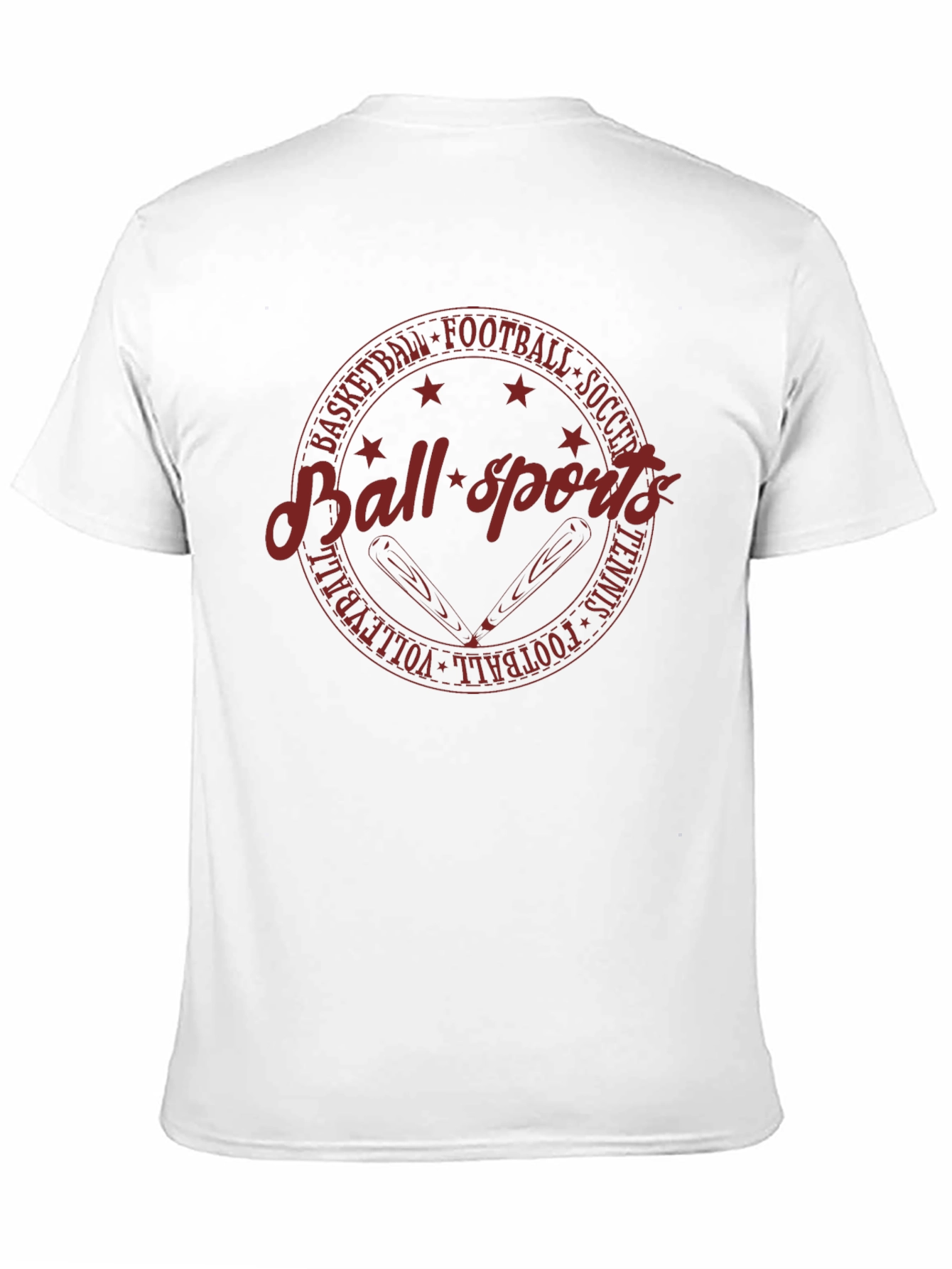 Ball Sports T-Shirt - Graphic Print Tee
