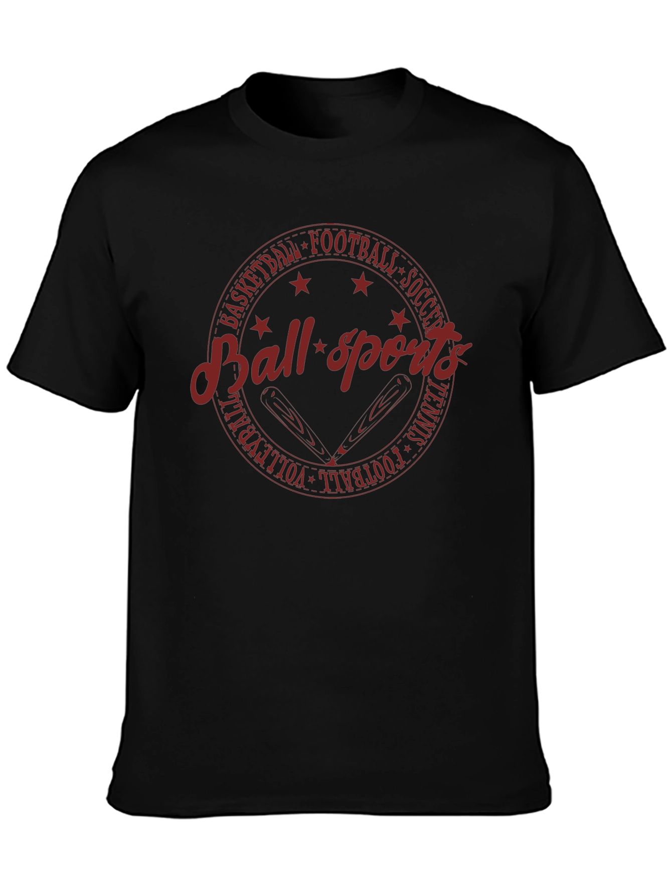Ball Sports T-Shirt - Graphic Print Tee