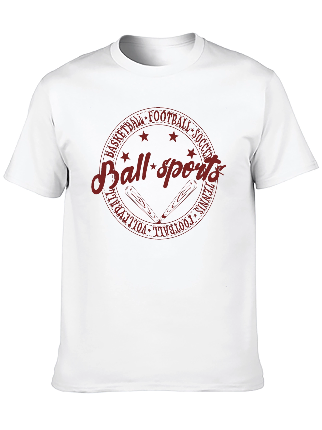 Ball Sports T-Shirt - Graphic Print Tee