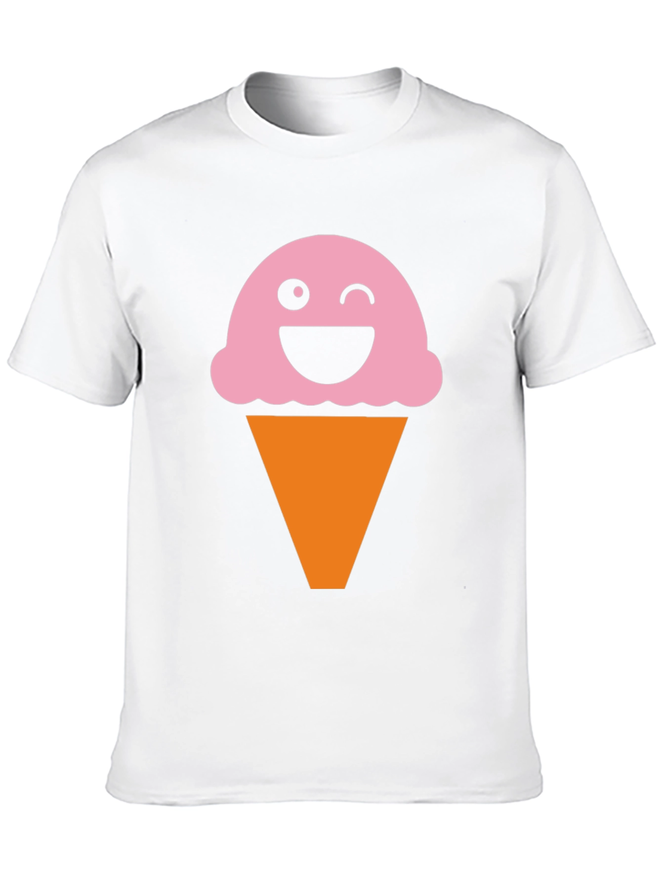 Fun Ice Cream Cone Graphic T-Shirt