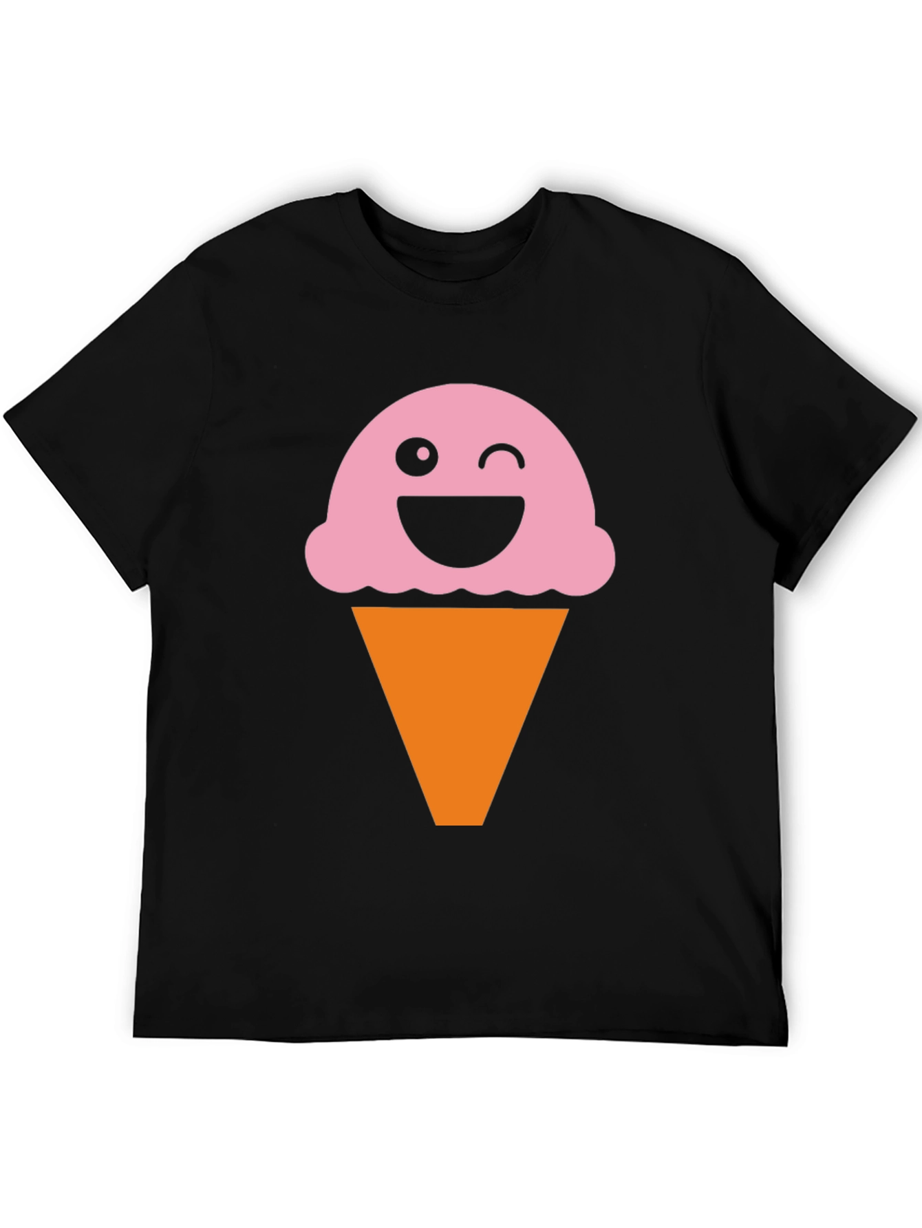 Fun Ice Cream Cone Graphic T-Shirt