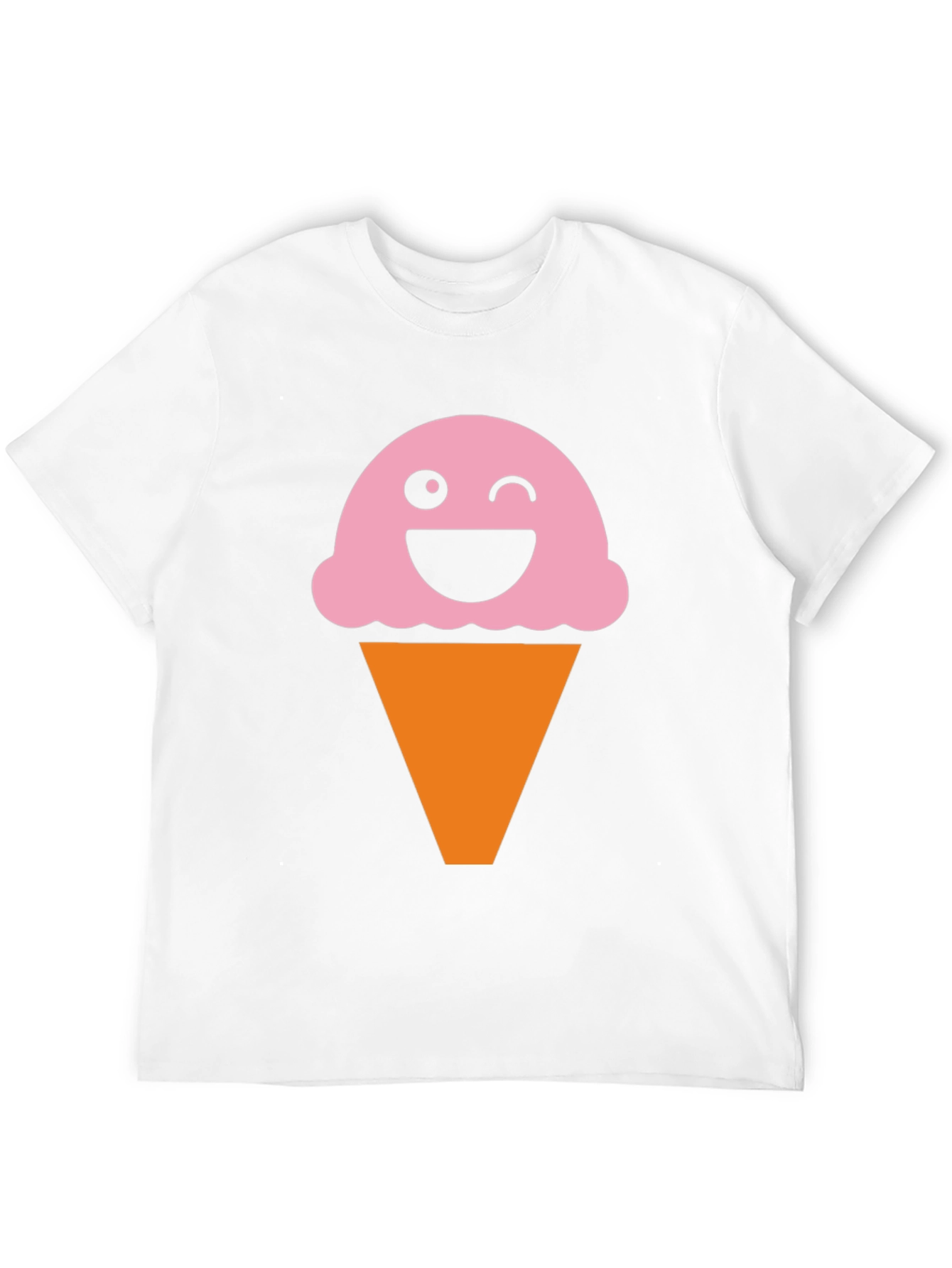 Fun Ice Cream Cone Graphic T-Shirt