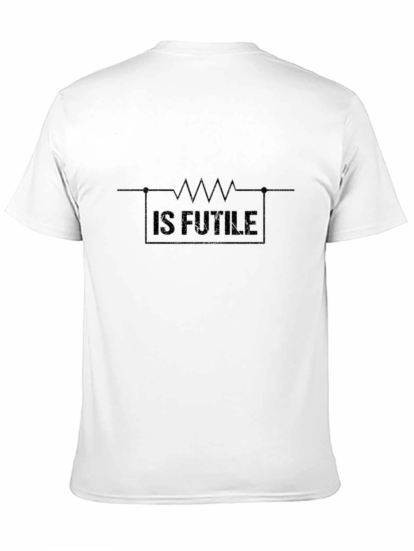 Resistance Is Futile T-Shirt - Geeky Electrical Humor