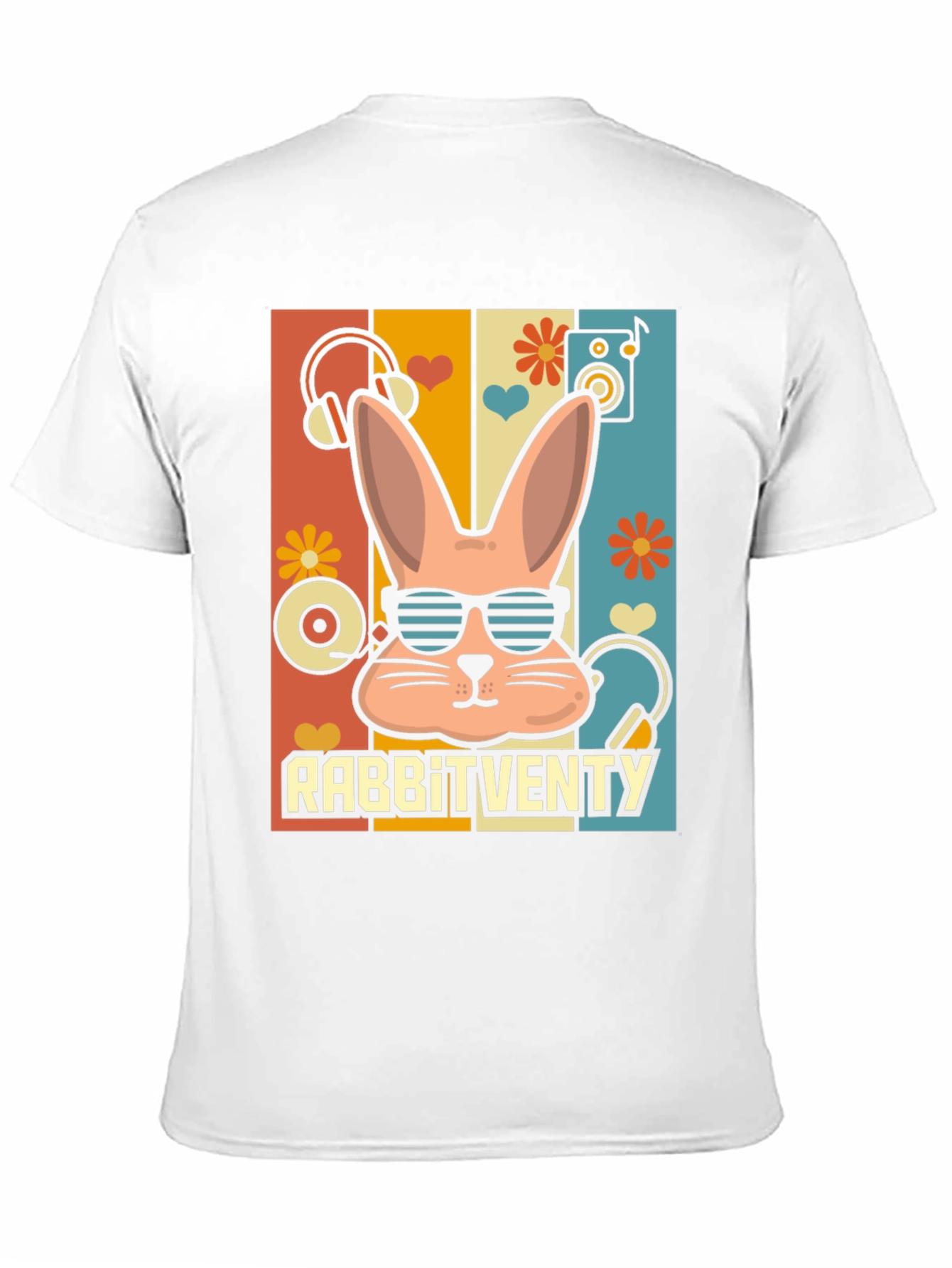 Retro Rabbitventy Graphic Tee