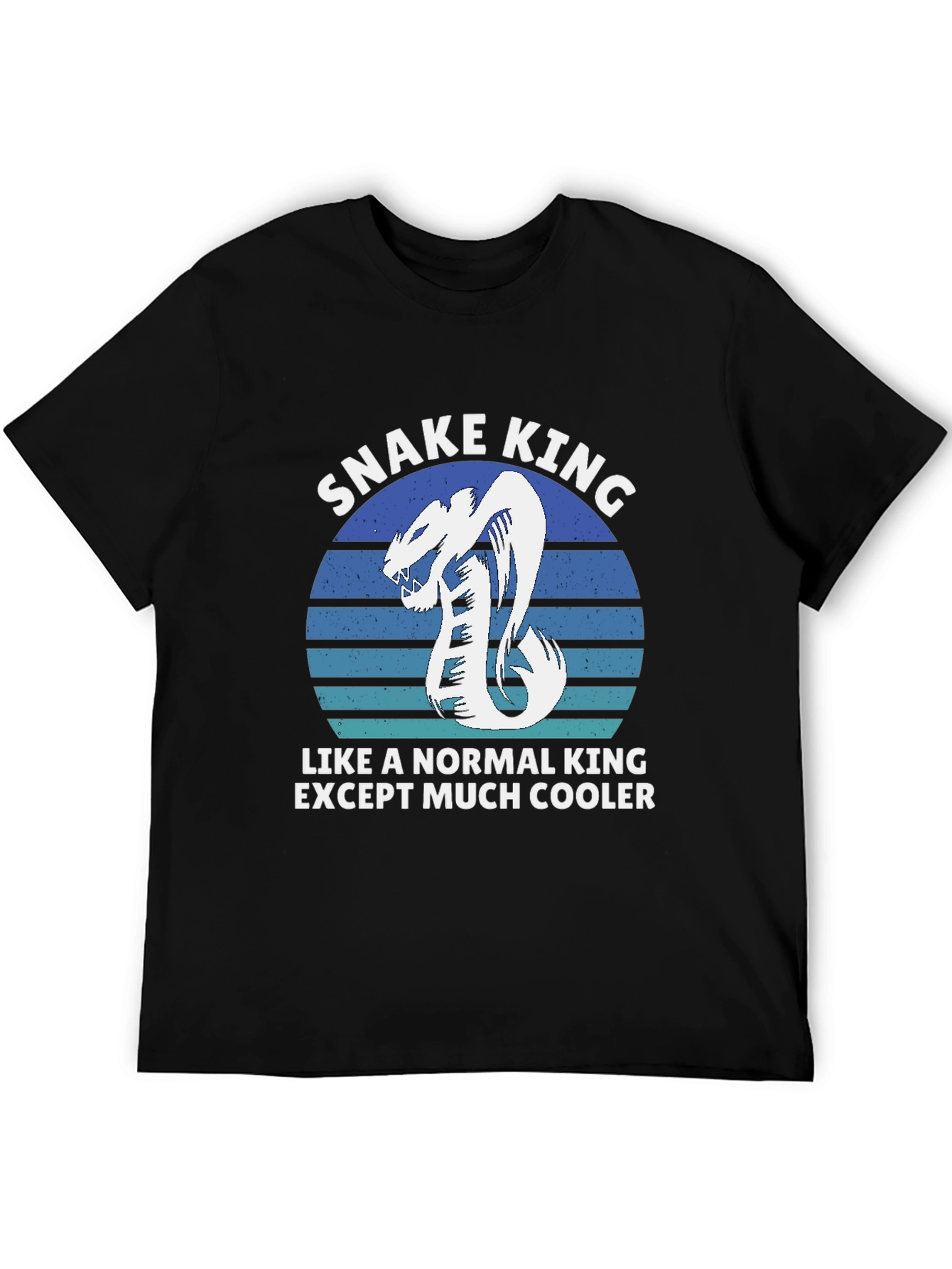Snake King T-Shirt - Cooler Than Normal Kings