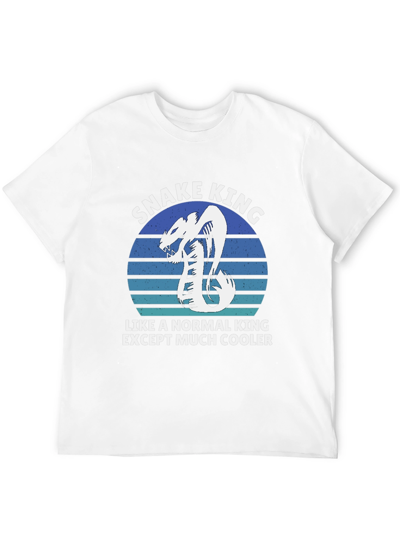 Snake King T-Shirt - Cooler Than Normal Kings