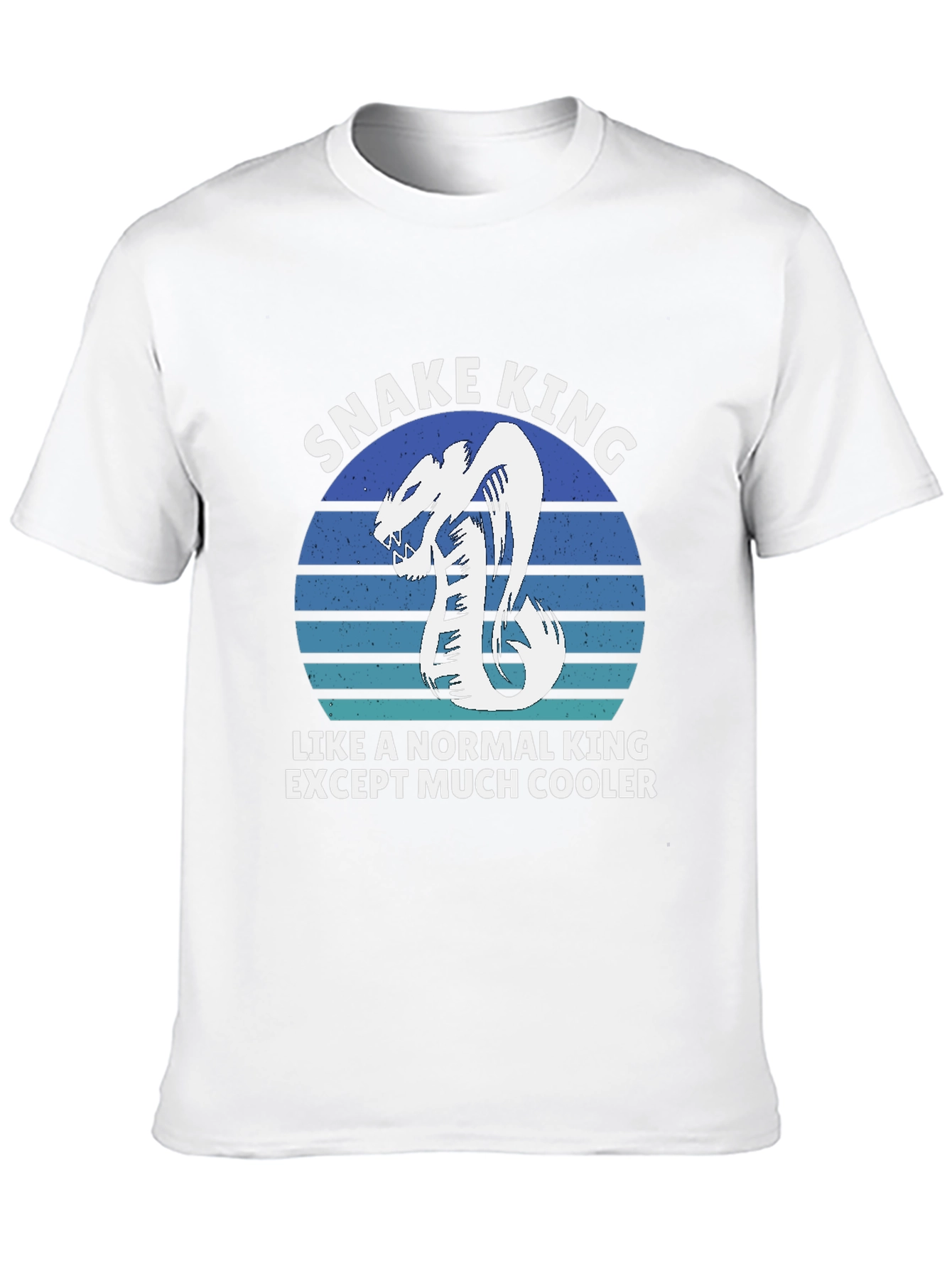 Snake King T-Shirt - Cooler Than Normal Kings
