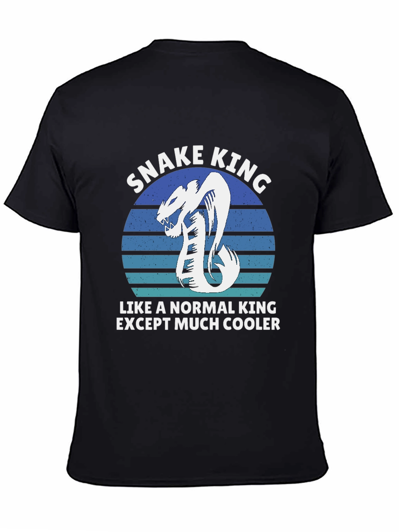 Snake King T-Shirt - Cooler Than Normal Kings