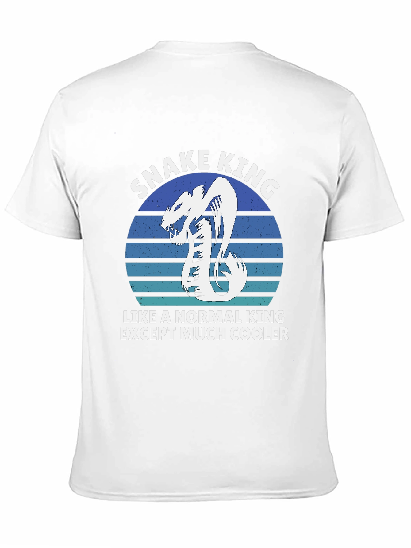 Snake King T-Shirt - Cooler Than Normal Kings