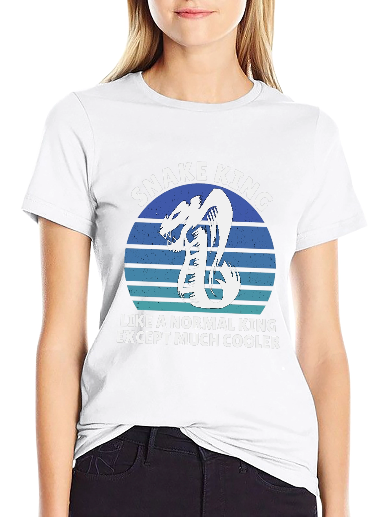 Snake King T-Shirt - Cooler Than Normal Kings
