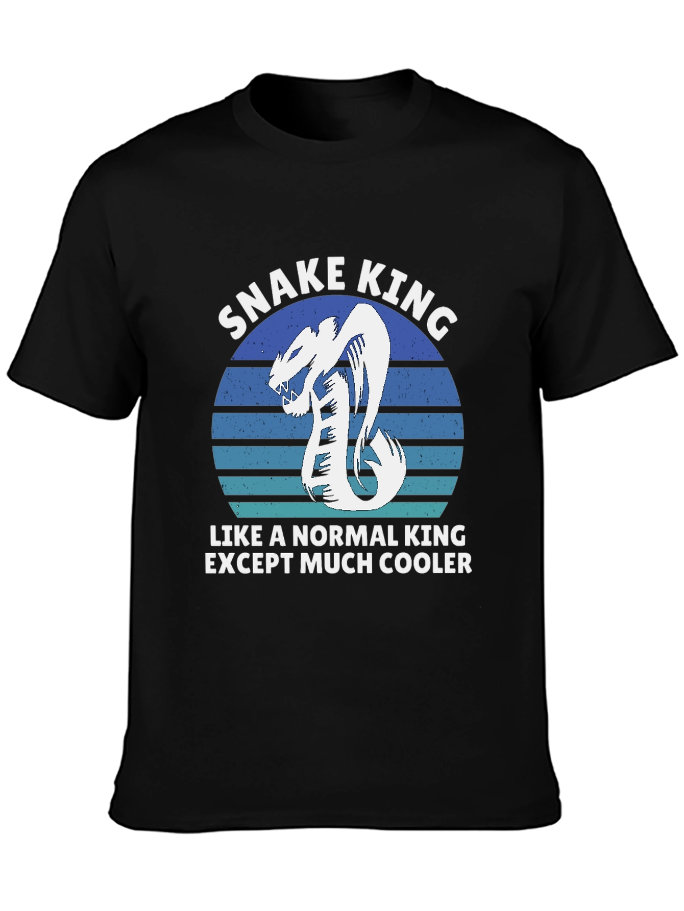 Snake King T-Shirt - Cooler Than Normal Kings