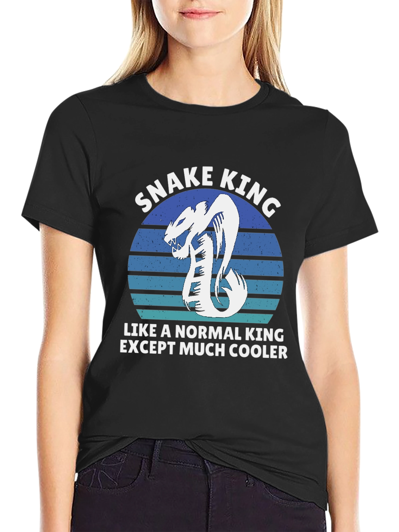 Snake King T-Shirt - Cooler Than Normal Kings