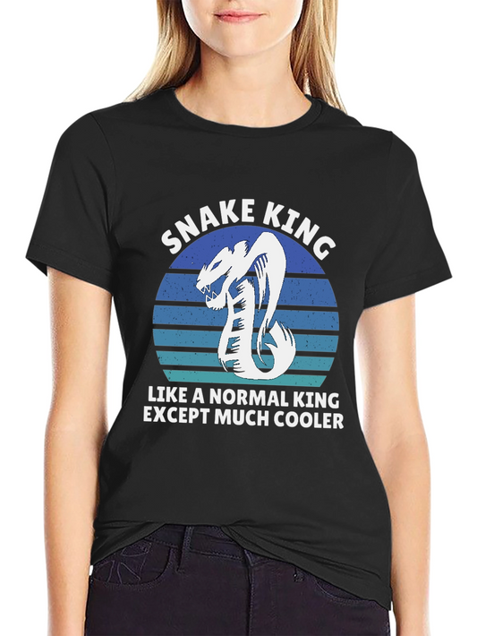 Snake King T-Shirt - Cooler Than Normal Kings