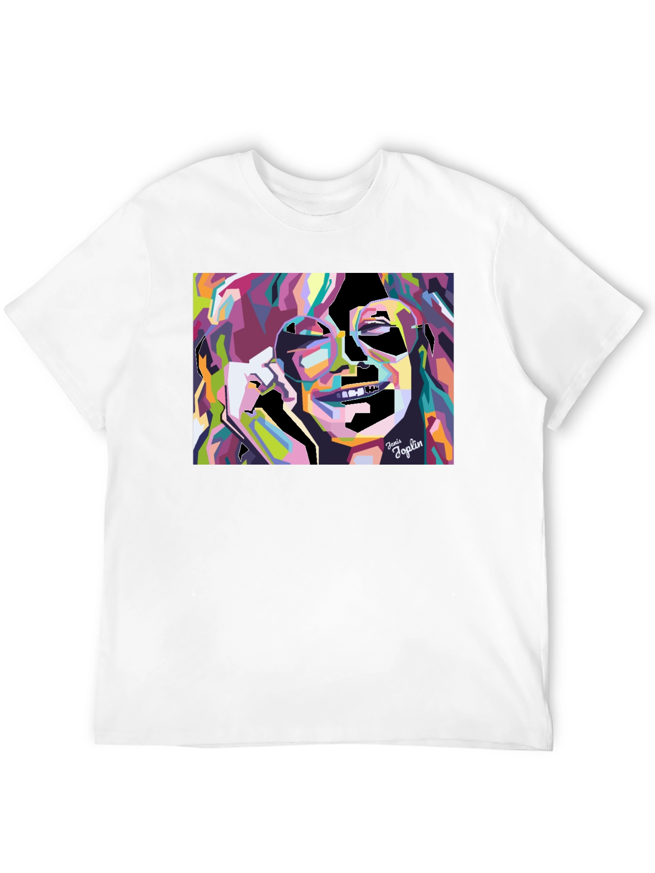 Janis Joplin Graphic Tee - Black