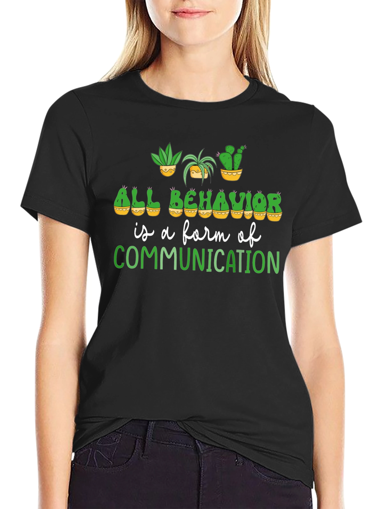 All Behavior is Communication Graphic Tee