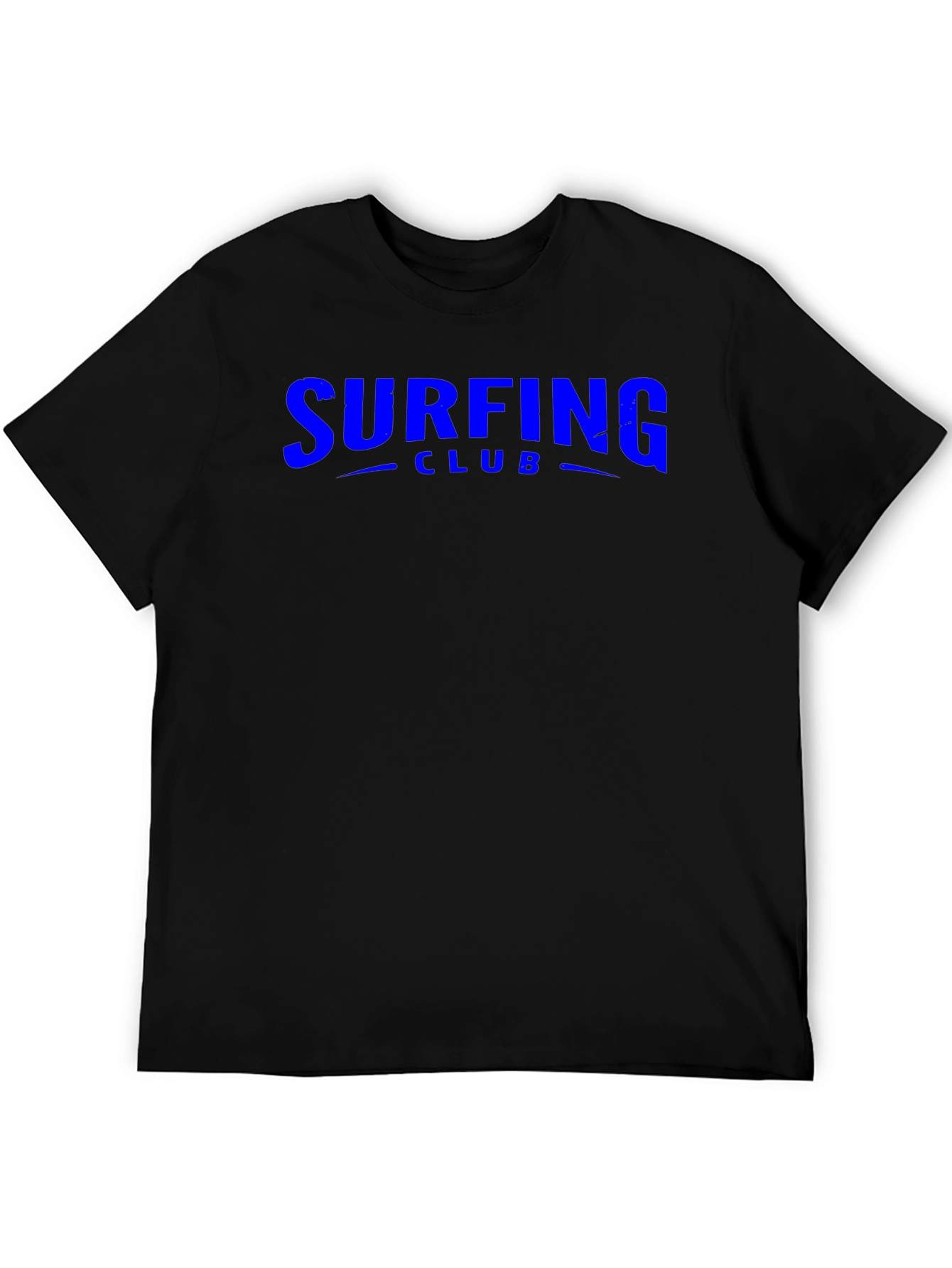 Surfing Club Black Tee Shirt