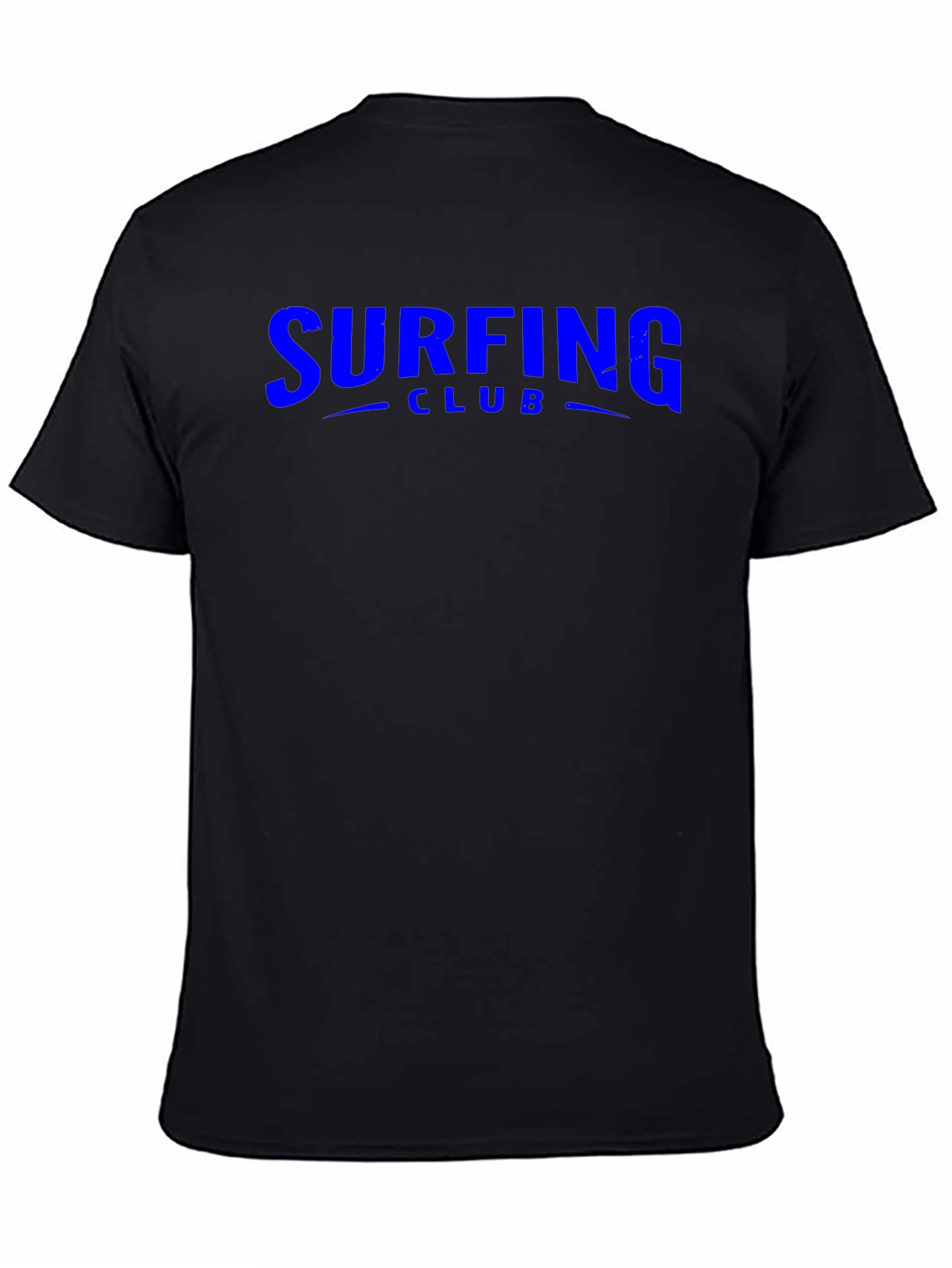 Surfing Club Black Tee Shirt