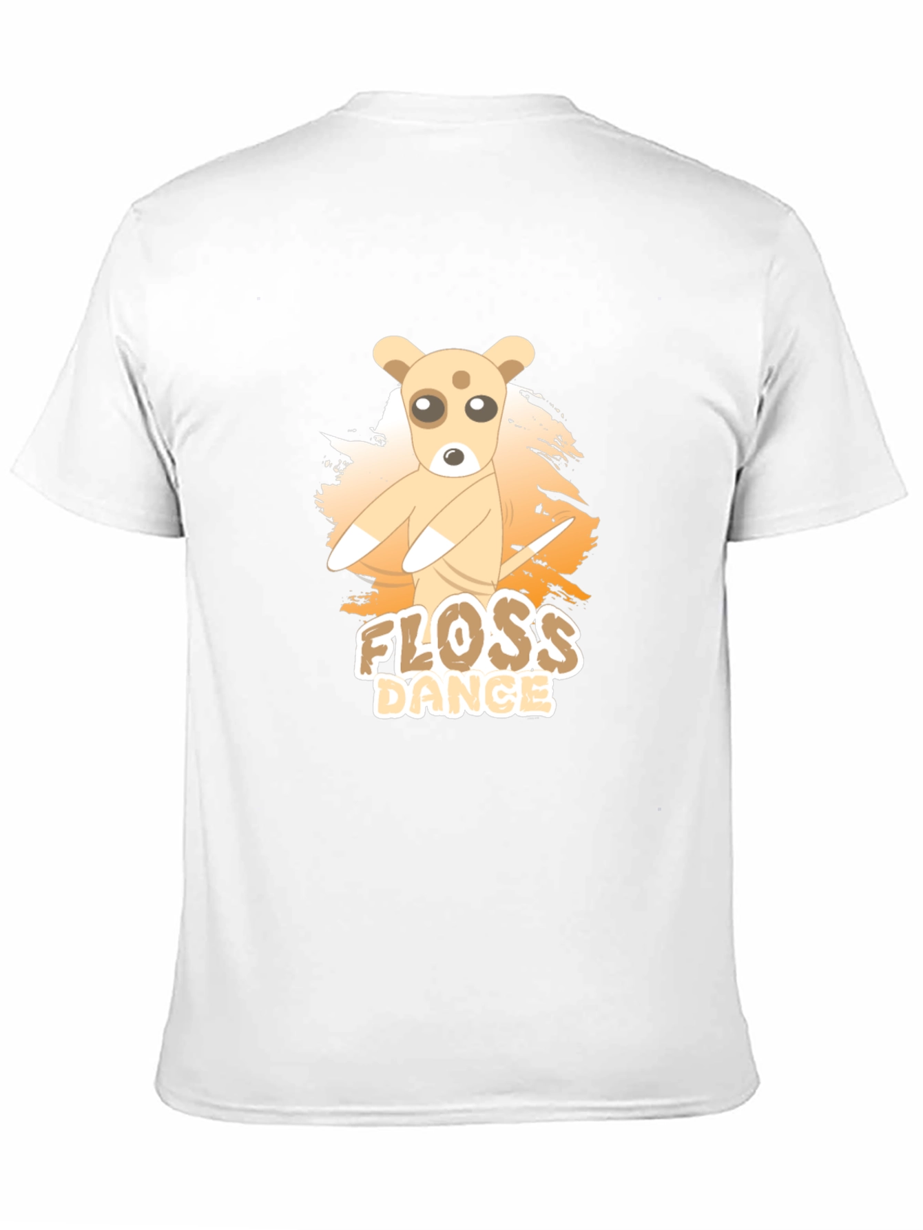 Floss Dance Graphic Tee - Cute Dog Design