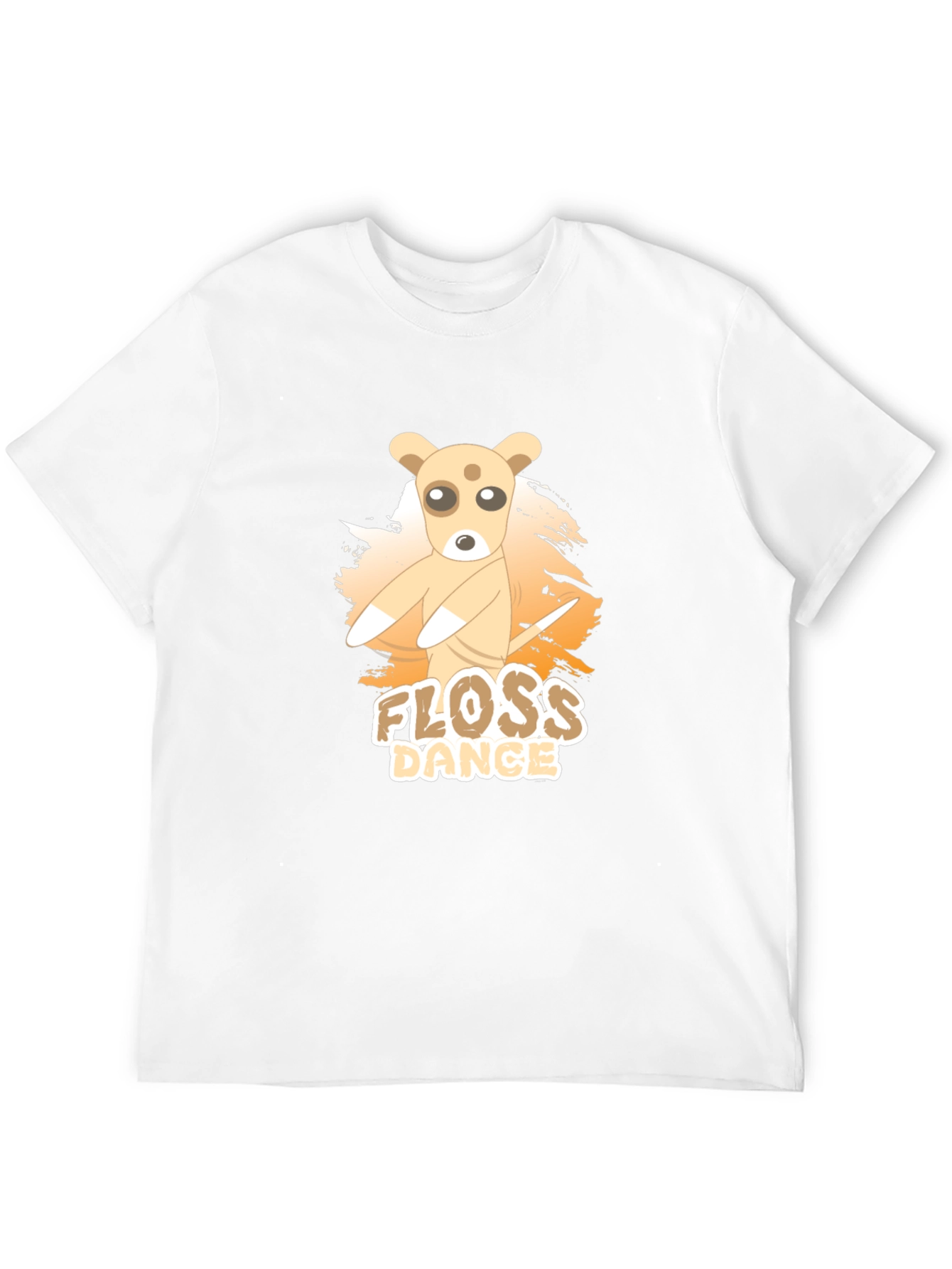 Floss Dance Graphic Tee - Cute Dog Design