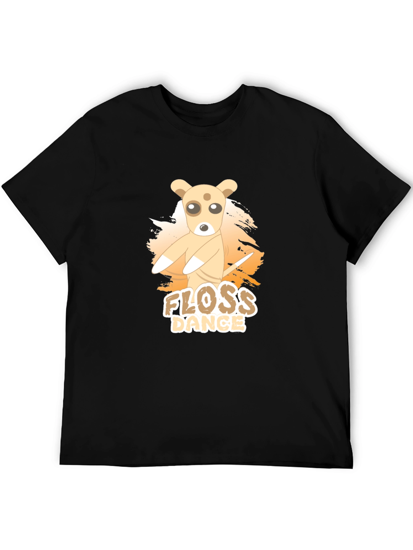 Floss Dance Graphic Tee - Cute Dog Design
